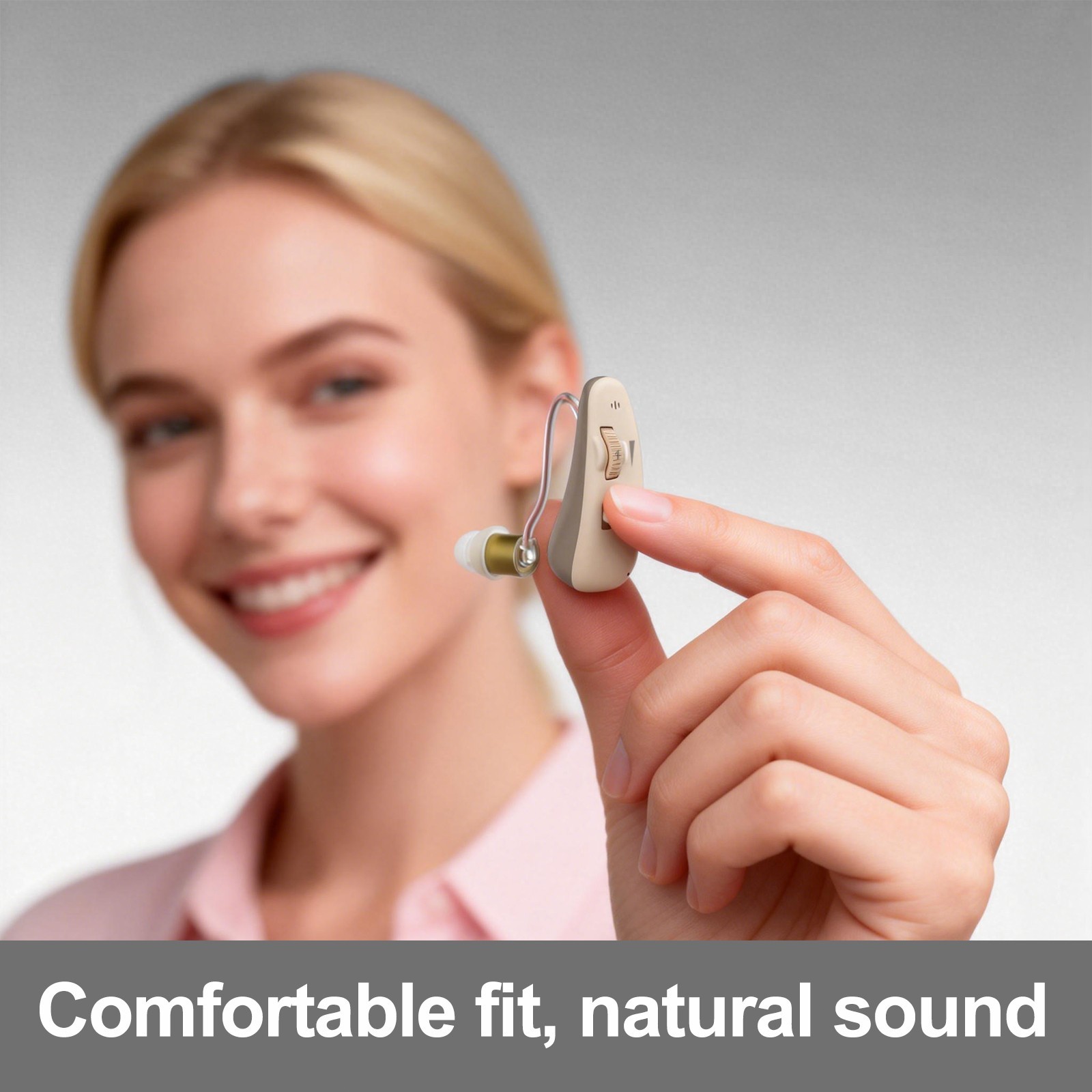 1 pair High-performance hearing AIDS suitable for the elderly with hearing loss
