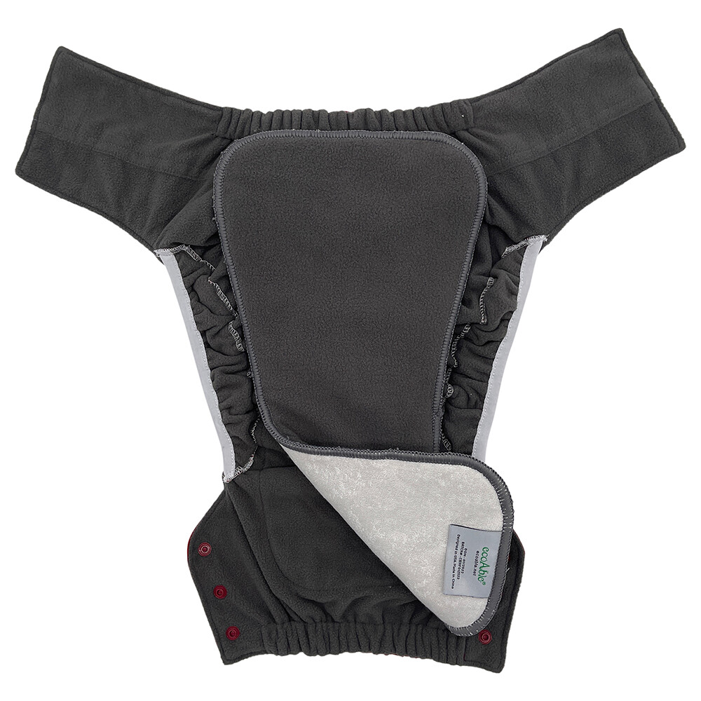 ECOABLE Snap-in Insert for Big Kids Incontinence or Bedwetting, 6-16 years