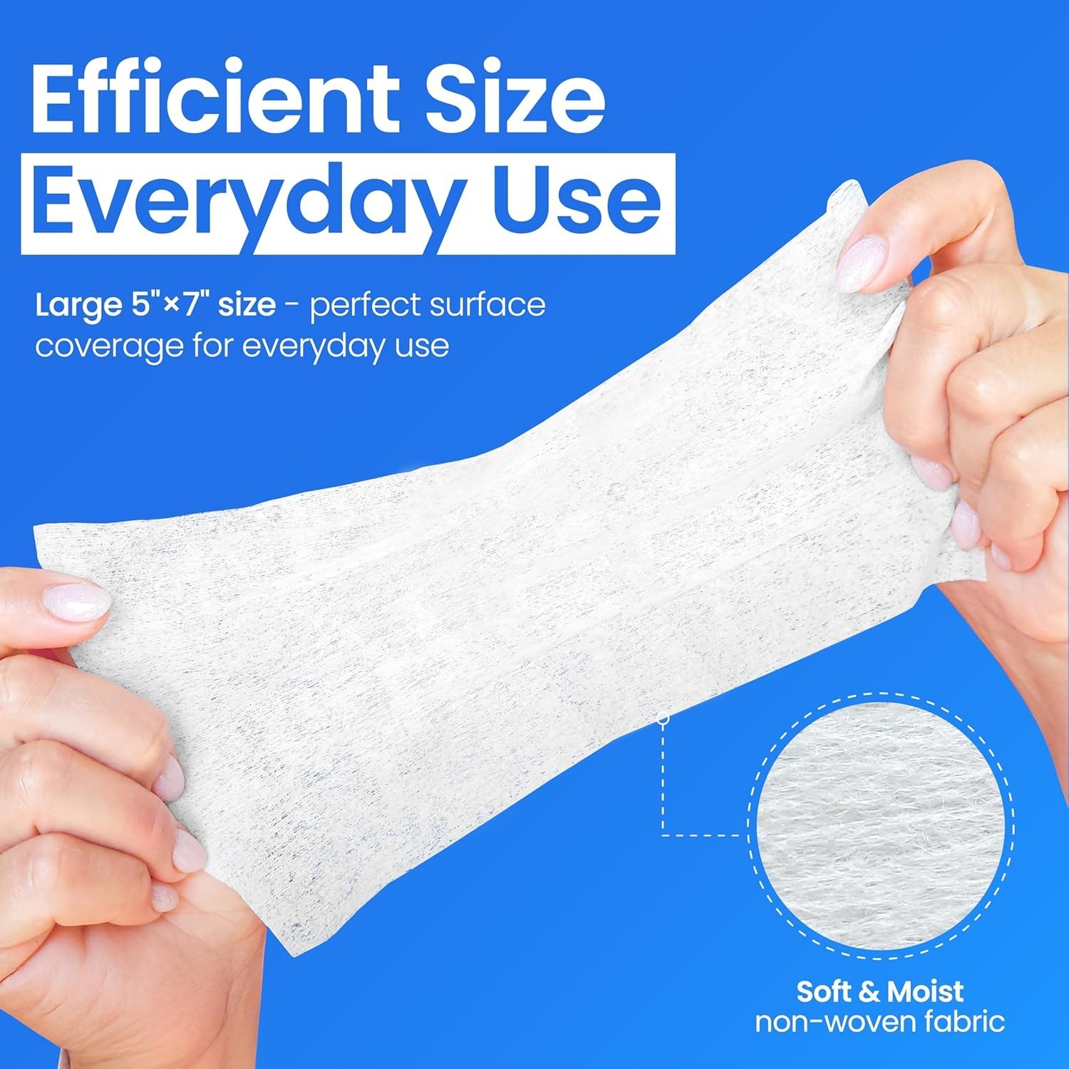Quick and Easy Adhesive Remover Wipes for Skin – 50 Count, Alcohol-Free Formula