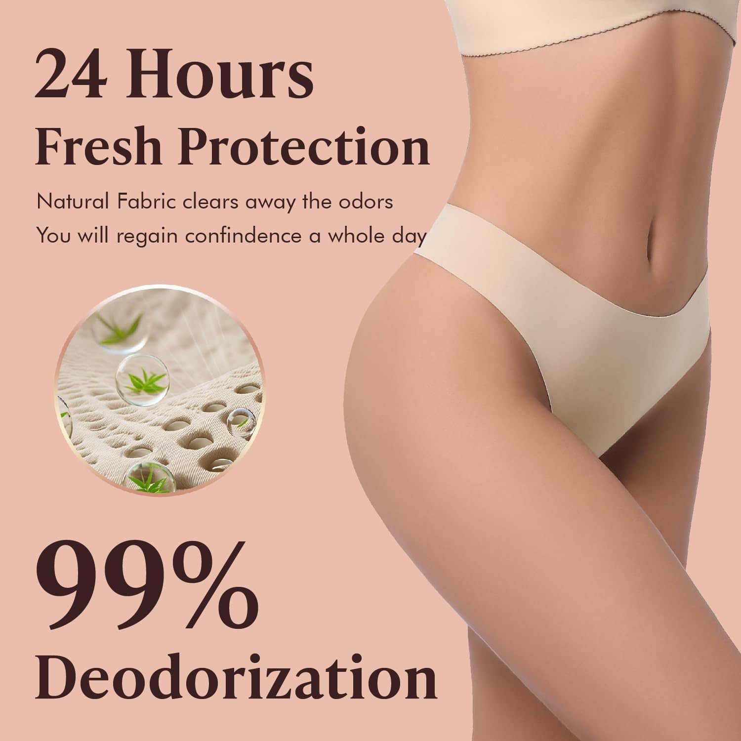6 Pack Large AIRCUTE Urine Incontinence Underwear Panties for Women Leak Proof