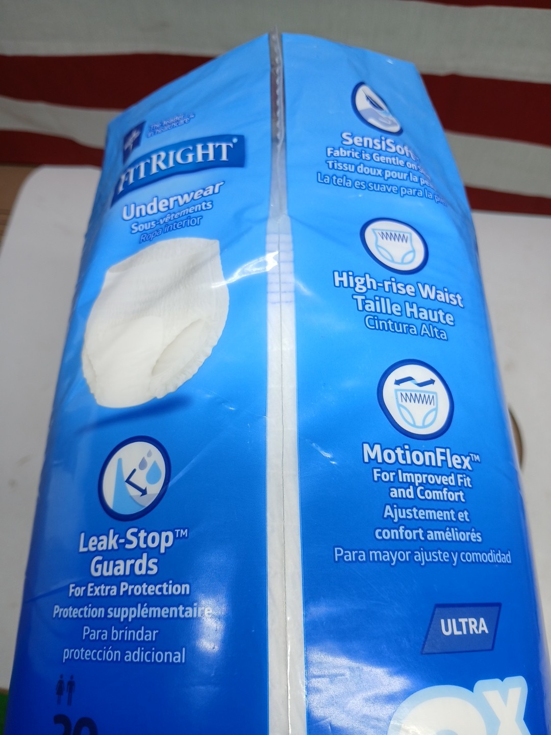 3X Large Incontinence Protector Underpad 30×36 Sensisoft Fabric 20 Pack