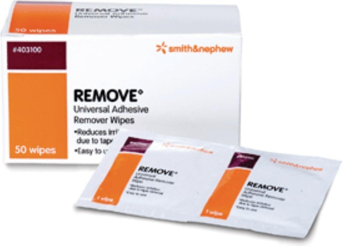 Gentle Adhesive Remover Wipes – Pleasant Scent – Pack of 150 for Quick Clean