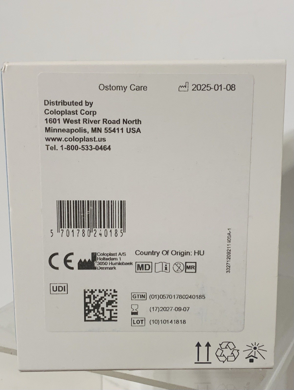 Coloplast Brava CONVEX PROTECTIVE SEAL Barrier #12092 1-3/16″ 8mm 1BX/10EA ~2027