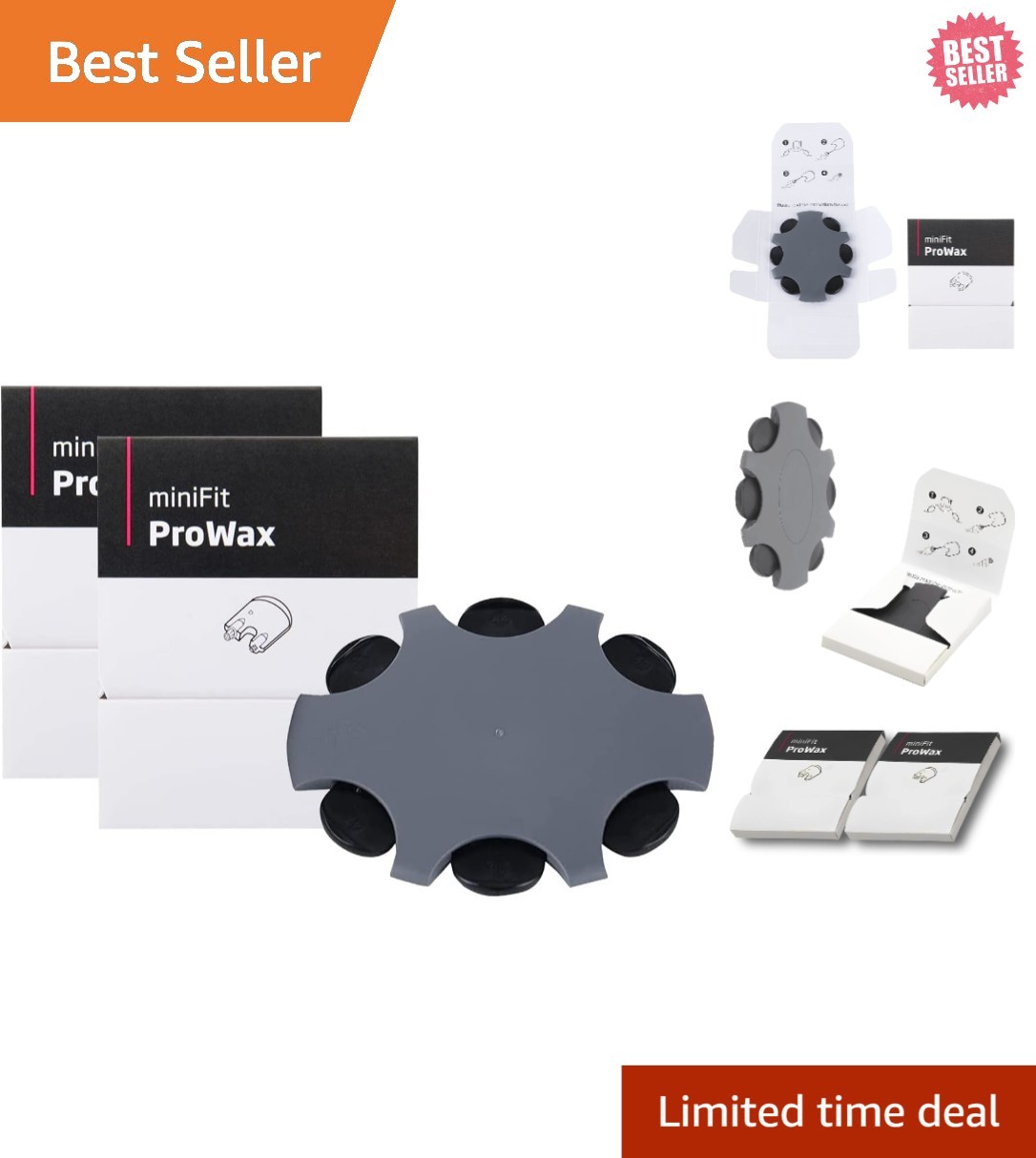 Oticon ProWax MiniFit Hearing Aid Filters – 2 Packs with 12 Durable Guards