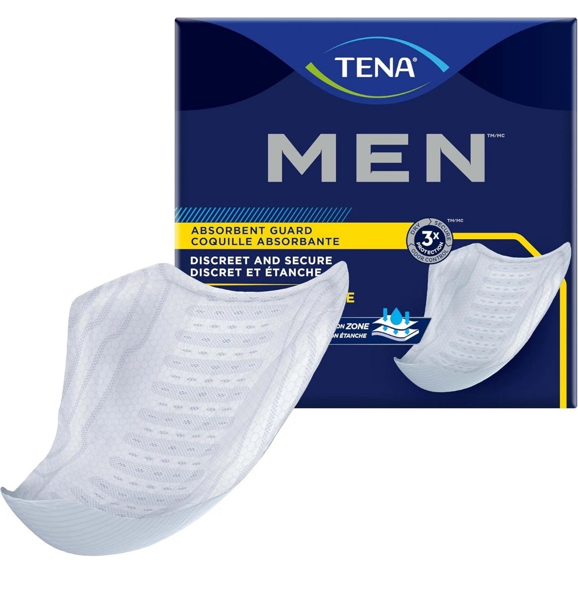 Tena Incontinence Guards for Men, Maximum Absorbency, 48 ct