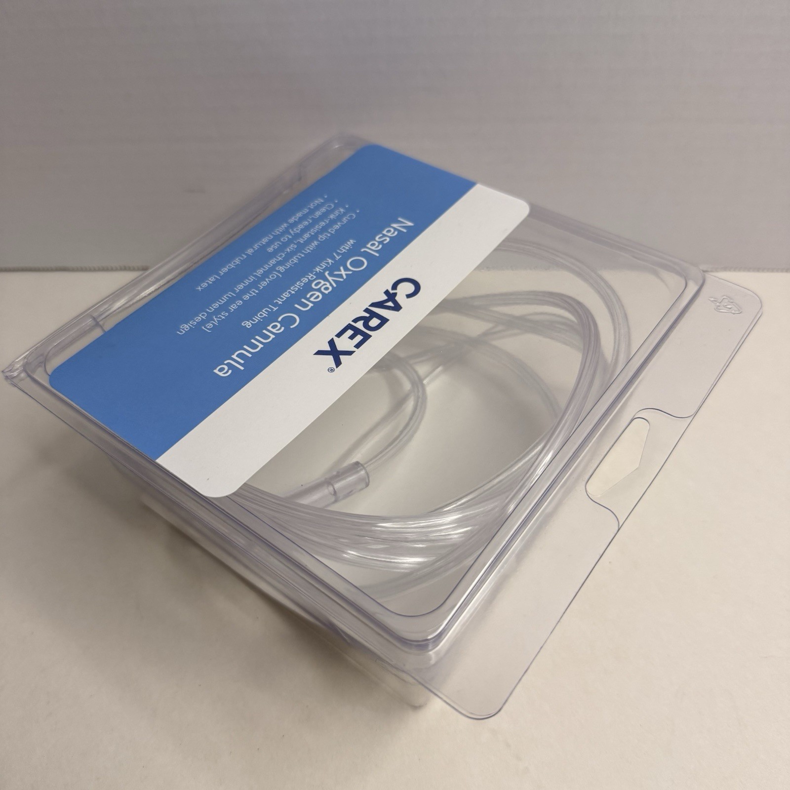 Carex Nasal Oxygen Cannula 7ft Kink Resistant Tubing Latex Free NEW