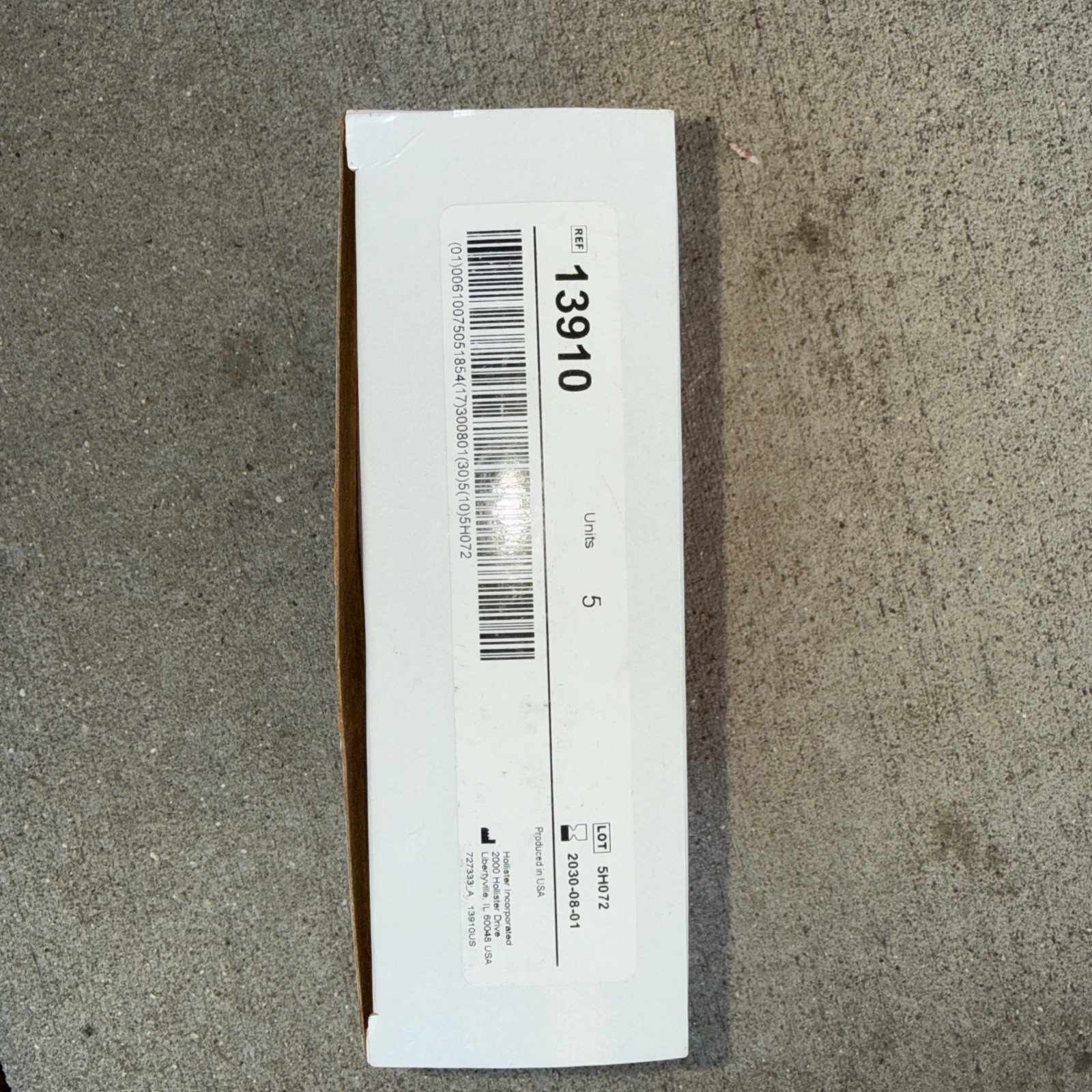 Hollister Precut Extended Wear Ostomy Barrier 70 mm Flange 5 per Box