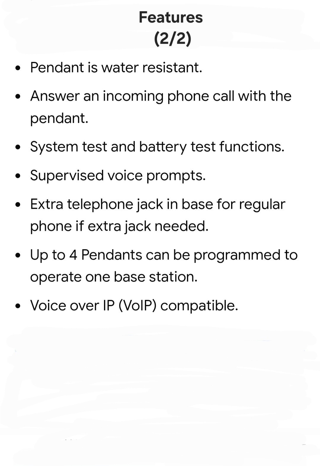 A New LogicMark Freedom Alert Personal 2-Way Voice Emergency Response System