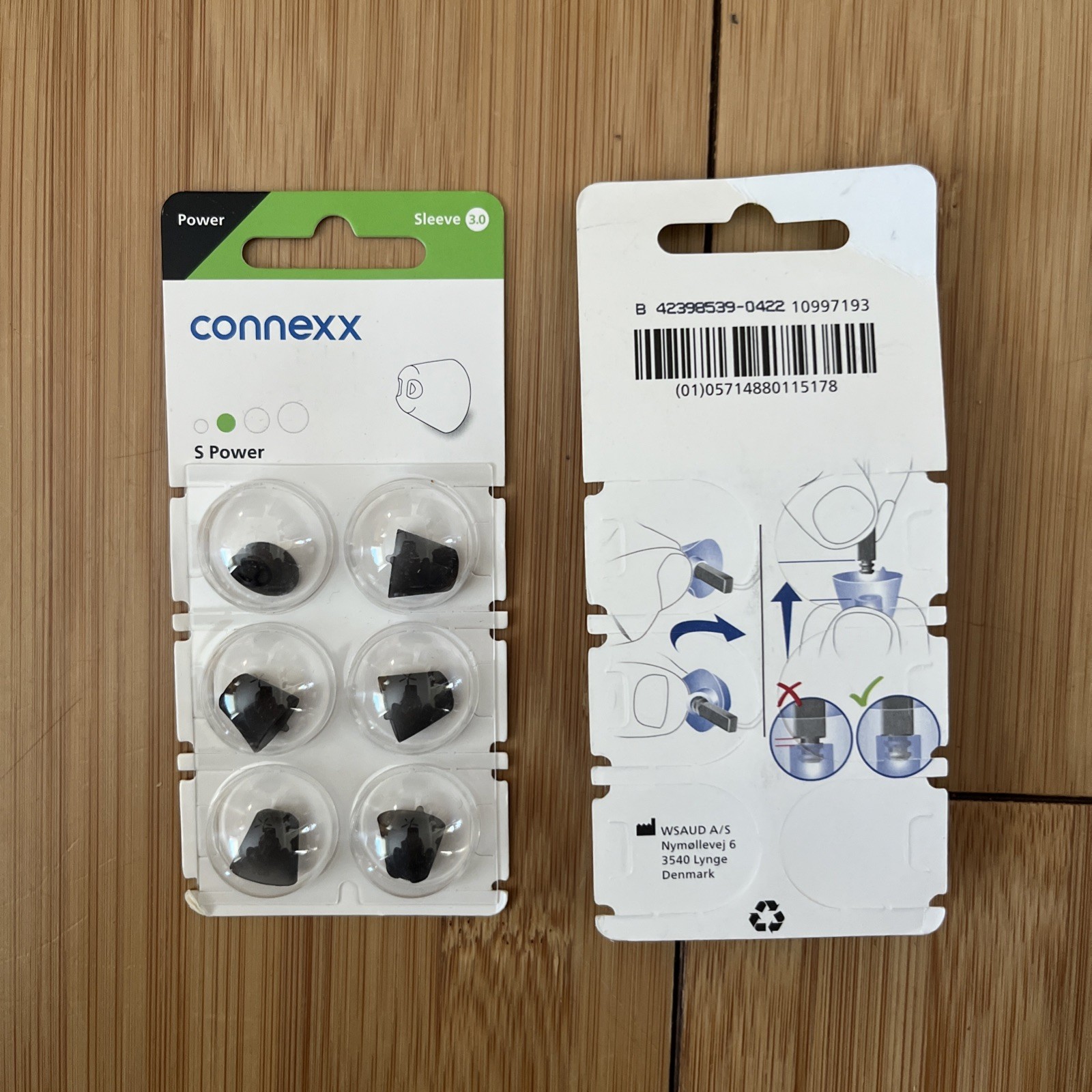 Connexx 3.0 Hearing Aid S Power Sleeve WSAUD Denmark **Free Ship** Signia