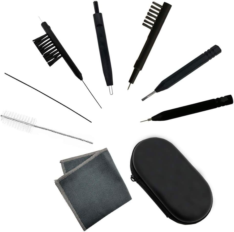 Reusable 8-Piece Hearing Aid Maintenance Set – Includes Compact Storage Case