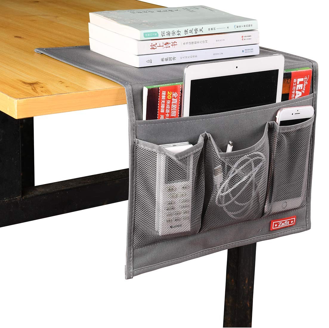 Bedside Storage Organizer Table Cabinet Bedside Organizer Caddy For Remotes Phon