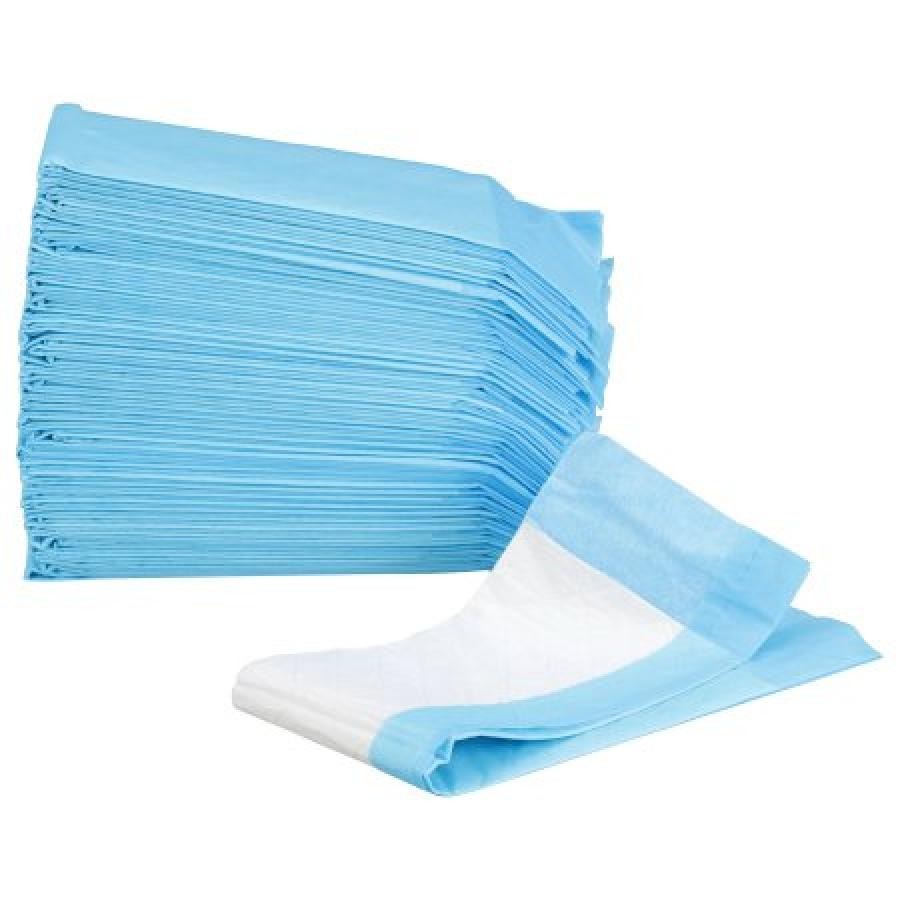 McKesson Blue Nonsterile Procedure Underpad, 12 x 17 Inch, 500 Count, 16-16653
