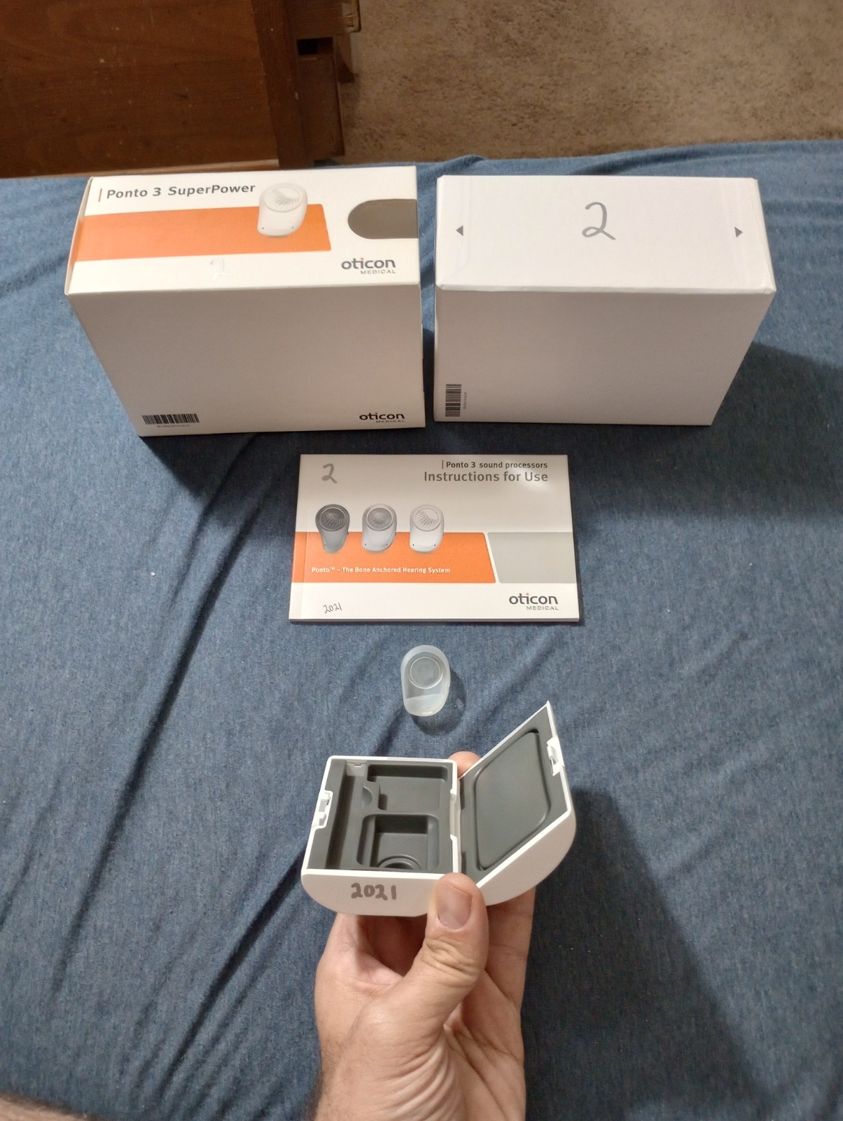 Oticon Medical Ponto 3 SuperPower ACCESSORY KIT #2 – Please Read Desc.