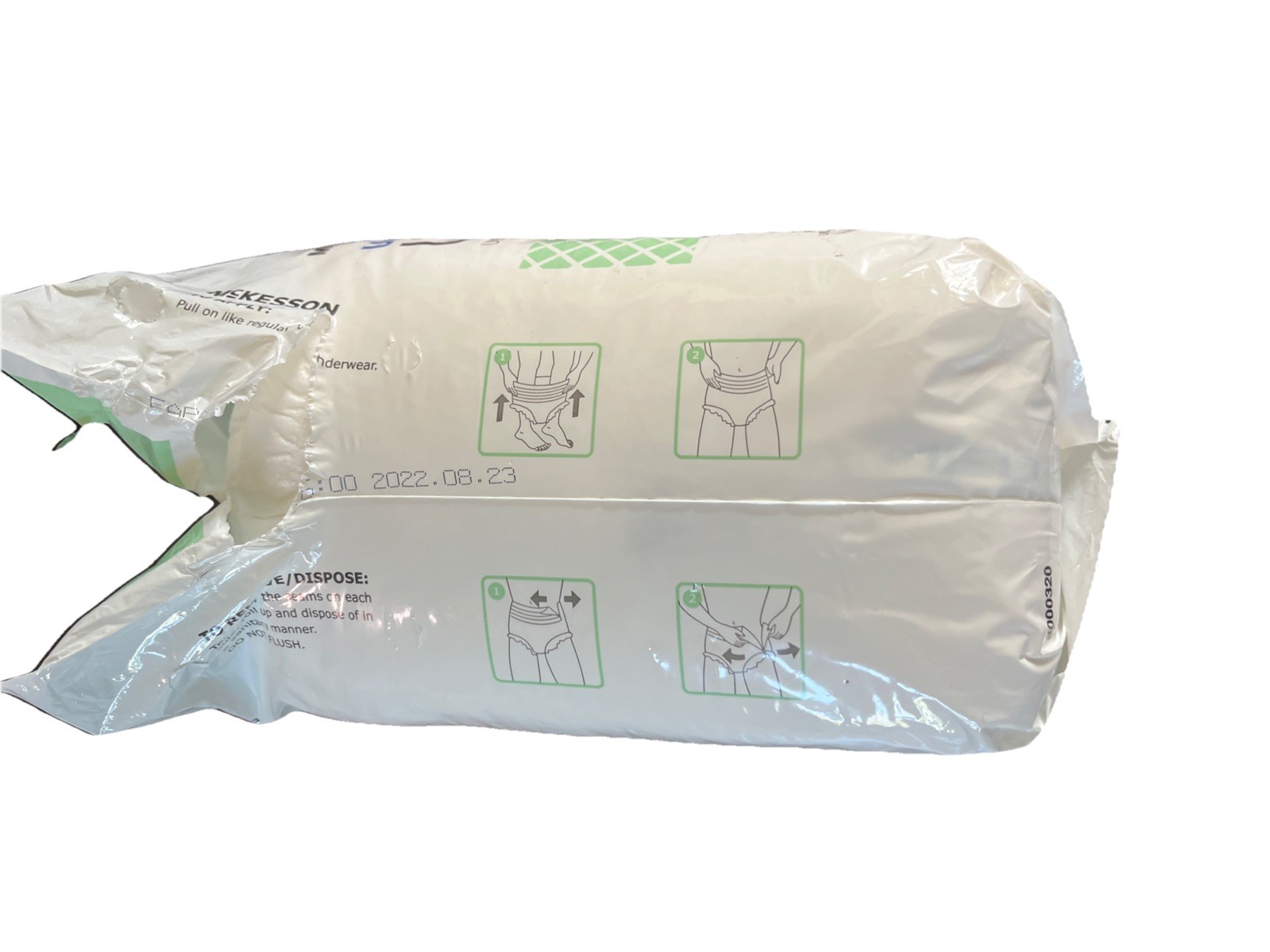 20 Pack Medium McKesson Ultra Underwear Heavy Absorbency Incontinence Underpant