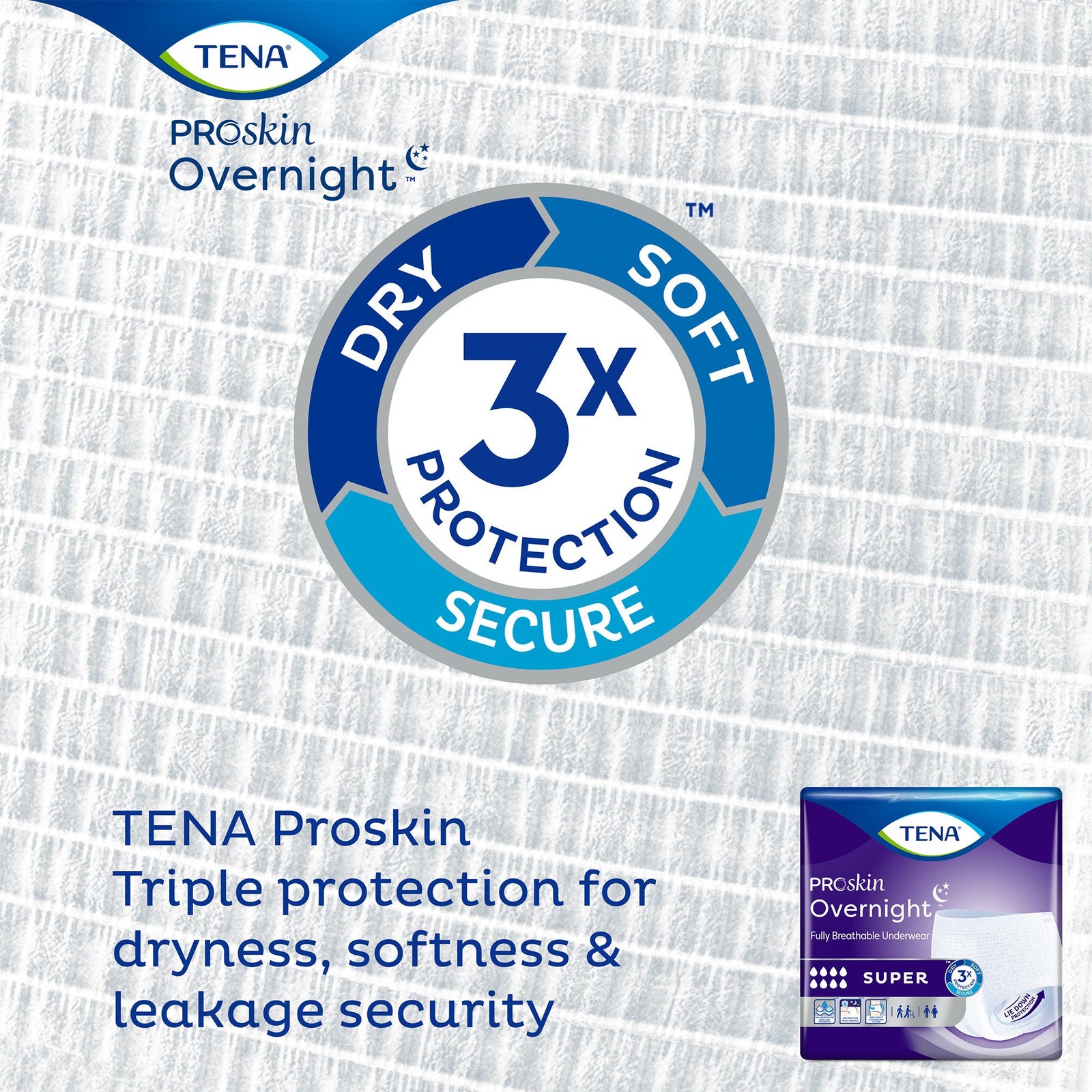 TENA Disposable Underwear Large 56 Ct