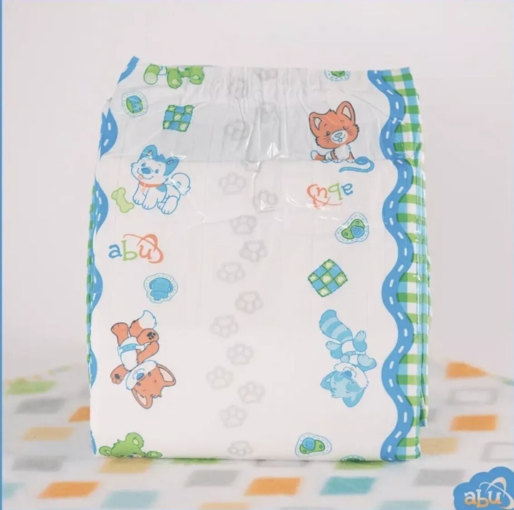 10-Pack Full Bag of ABU Little Pawz ABDL Diapers Size XL 45″ To 52″ Free Bonus!