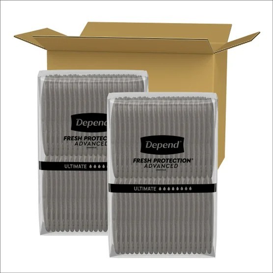 Depend Fresh Protection Advanced for Men (X-Large) – 80 Count – Free Shipping!