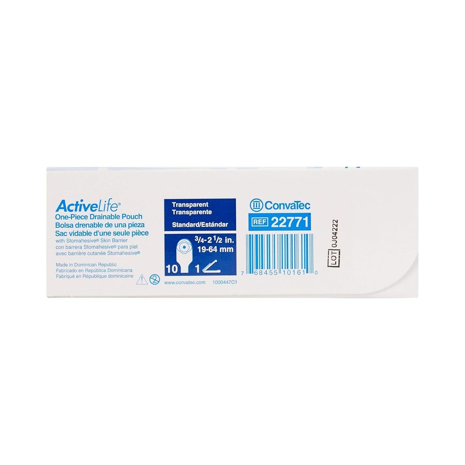 ActiveLife Transparent Drainable Pouches