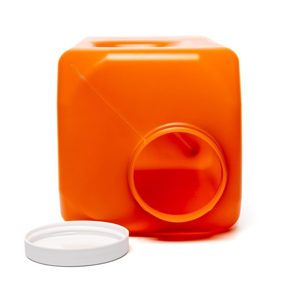 24-Hour Urine Collection Bottles with Easy-Grip Handle – Large Graduated Cont…