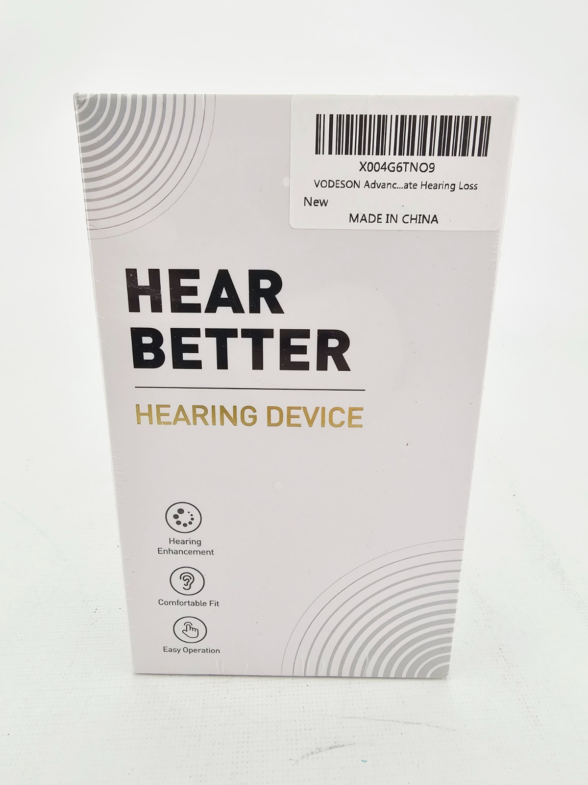Vodeson Hear Better Hearing Device Aids Primo 201 L R NEW Sealed NO APP NEEDED