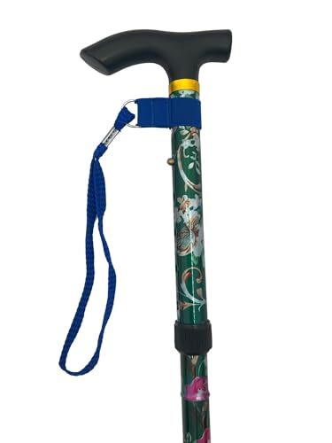 Comfort Axis Universal Walking Stick/Cane Wrist Cord, Stretch Elastic 2 pk Blue