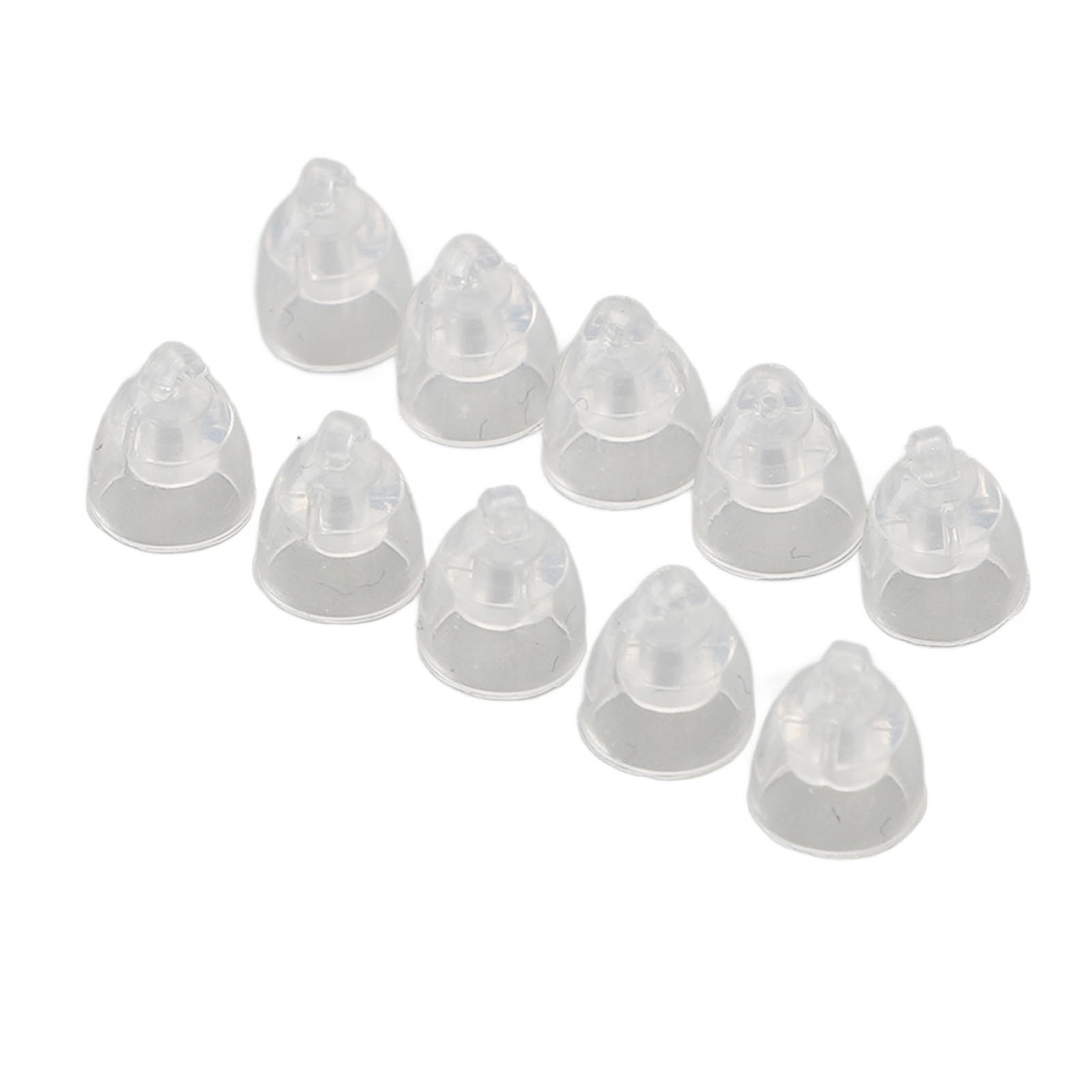 10pcs Double Vent Bass Domes For MiniFit Comfortable Soft Silicone NEW