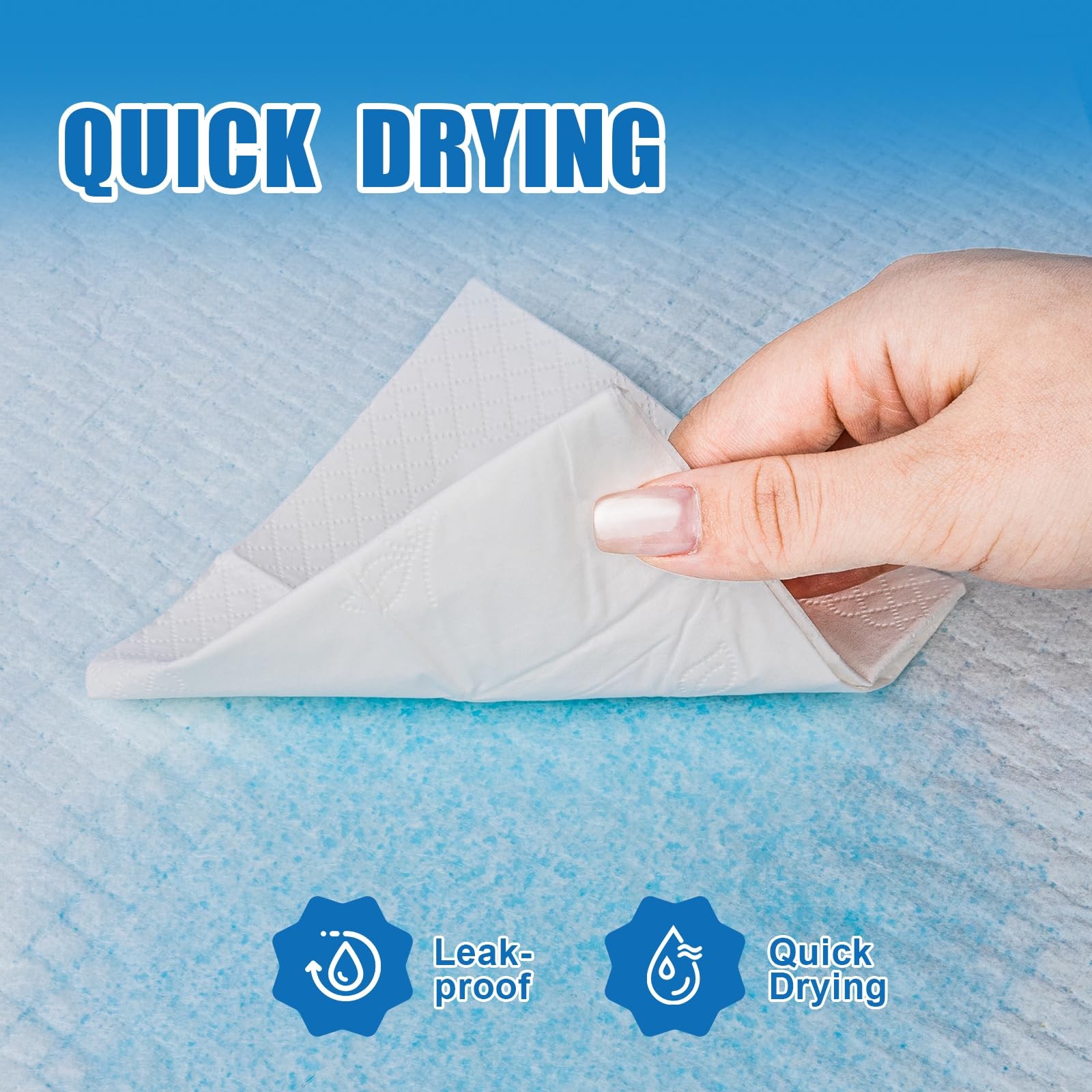 100Pcs 30” x 36”Bed Pads Disposable Adult, Incontinence Bed Pads, Super Absor…