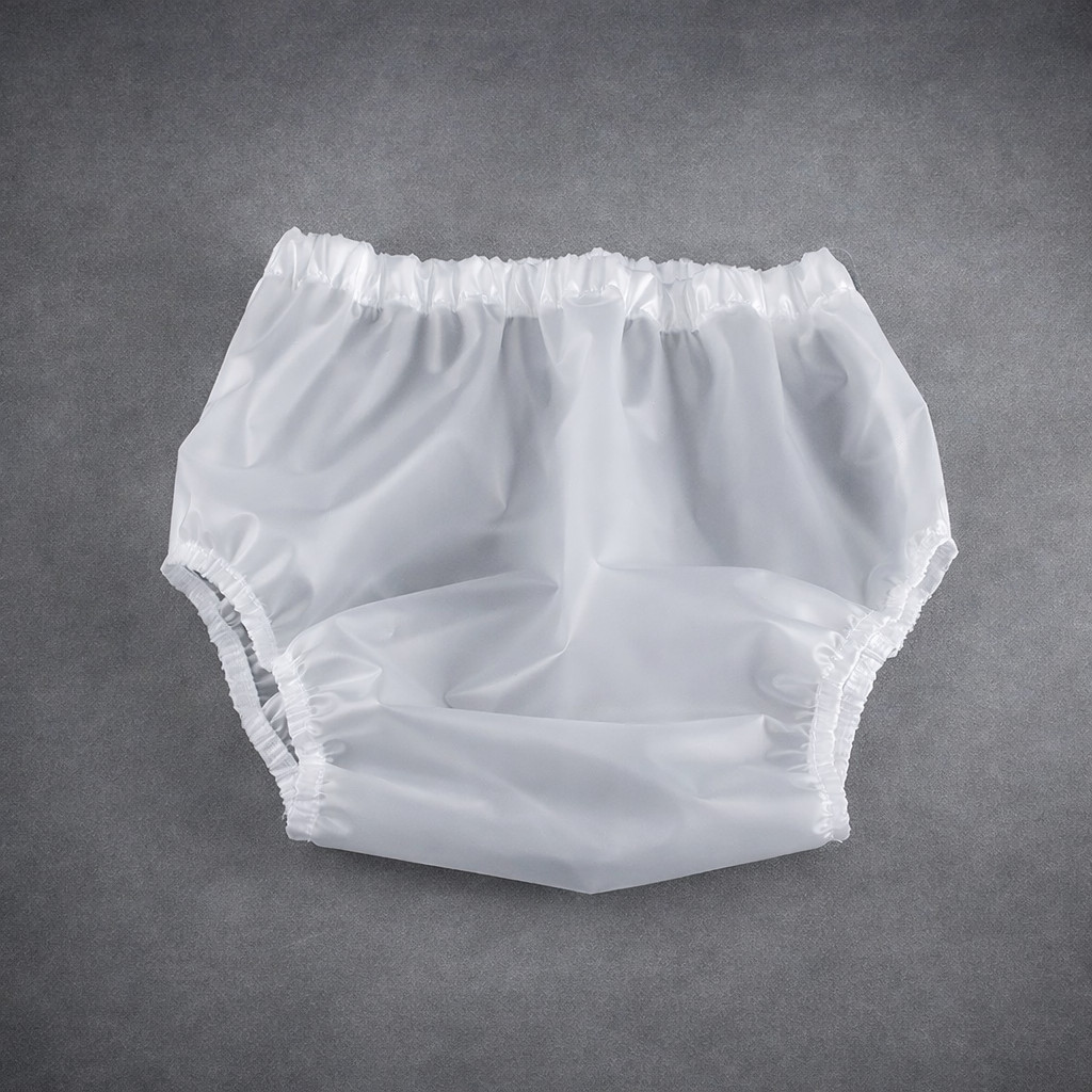 New Design Side Snap Button Sand Transparent Adult Diaper Reusable Washable
