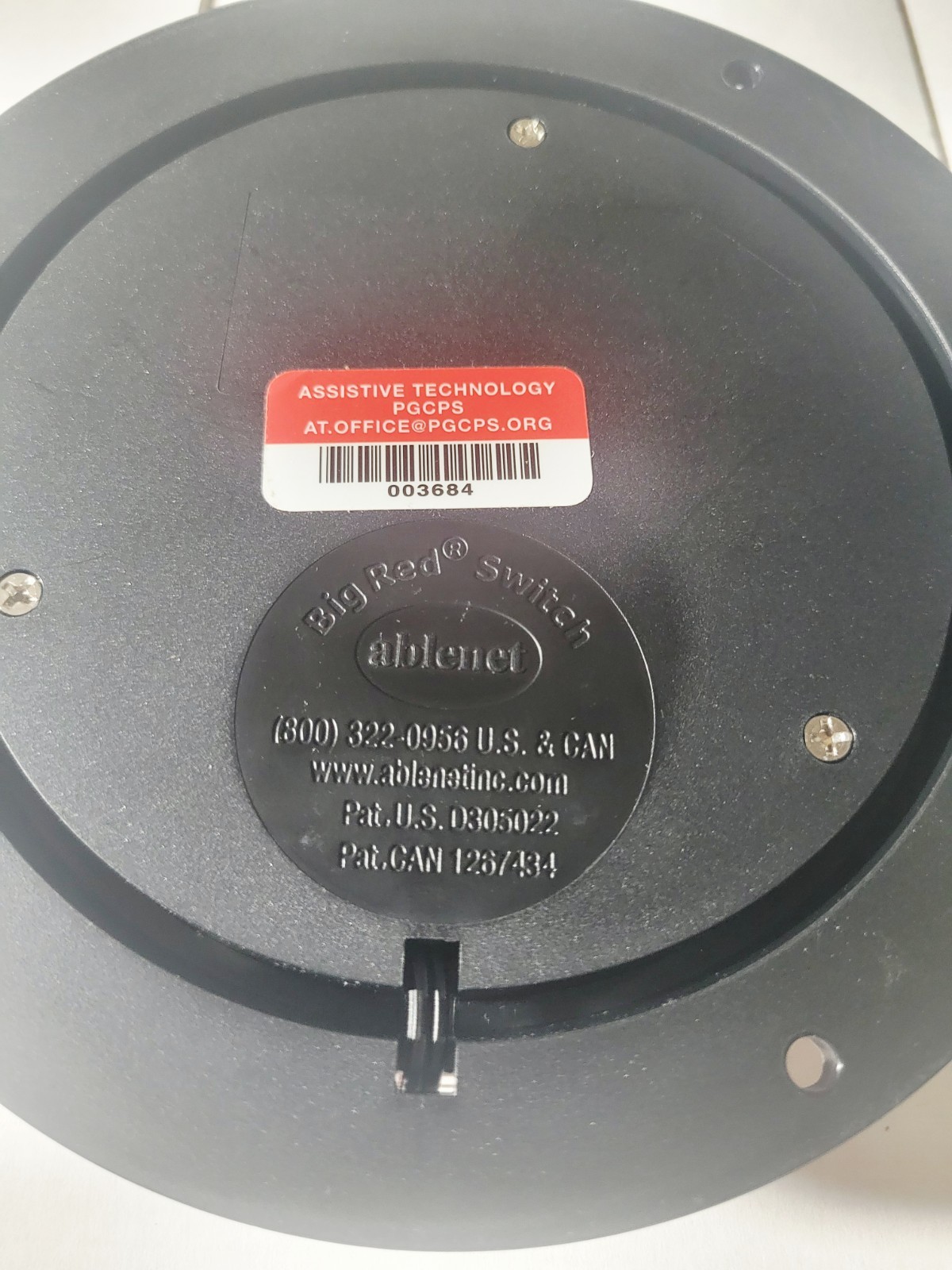 AbleNet Big Red Twist Switch Large 5-Inch Activation Surface 10033500