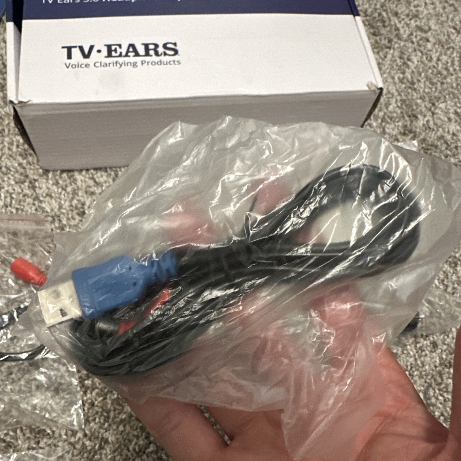 TV Ears 5.0 Headphone System for TV, Voice Clarifying for Listening & Watching