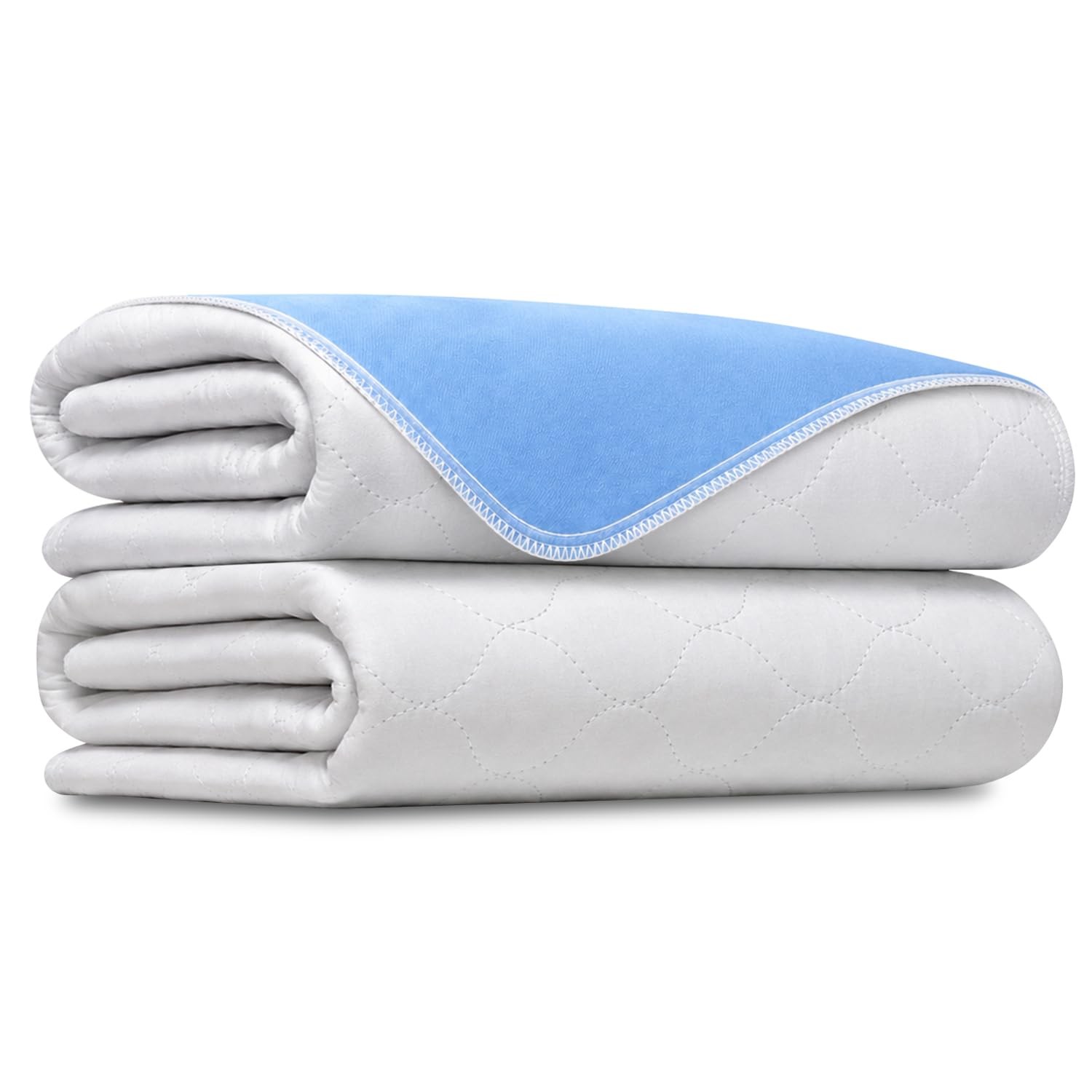 Heavy Absorbency Bed Pad, Washable and 34×52 Inch (Pack of 2), 2 Pack
