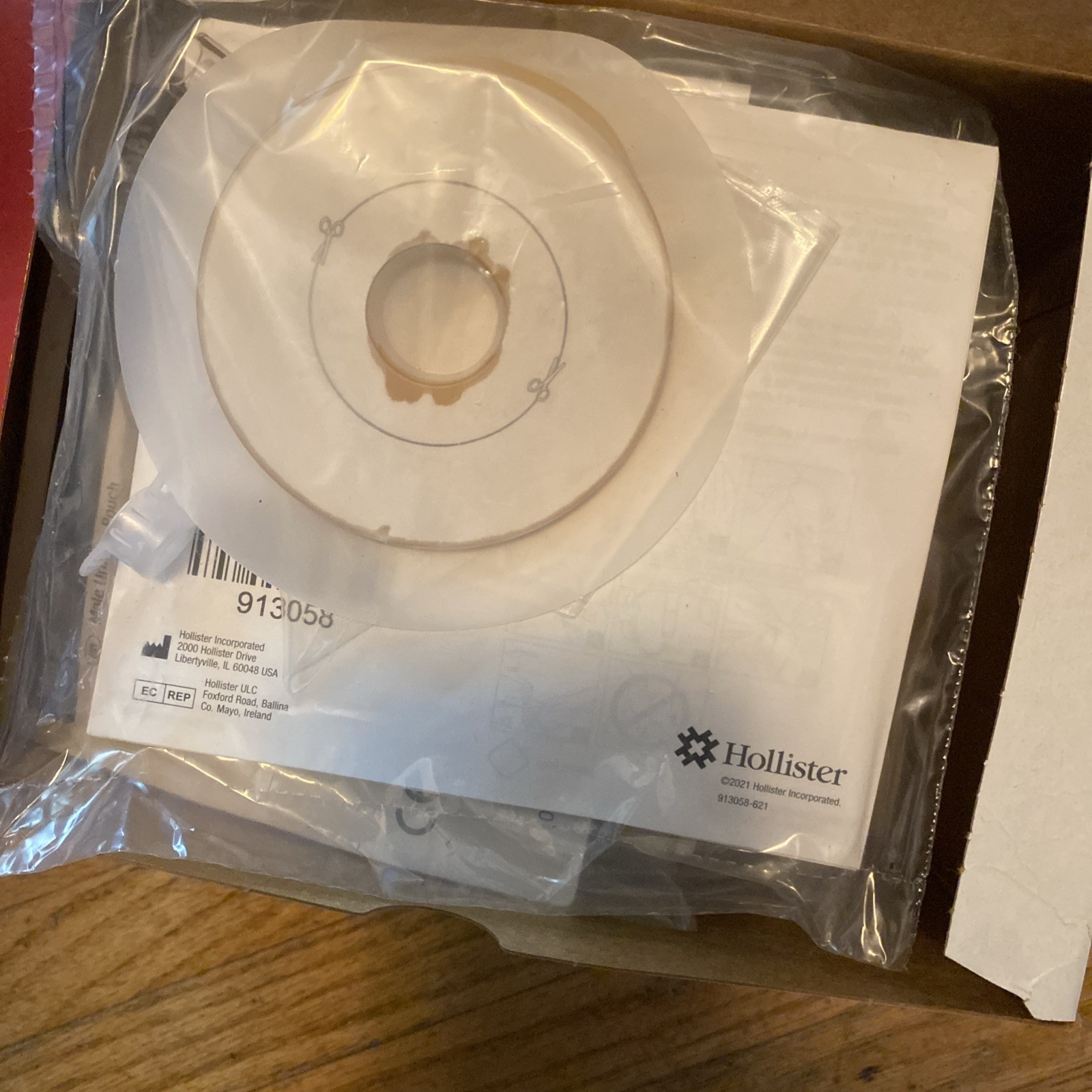 10pc HOLLISTER 9811 Retracted Penis Pouch with Cut-to-Fit SoftFlex Pack