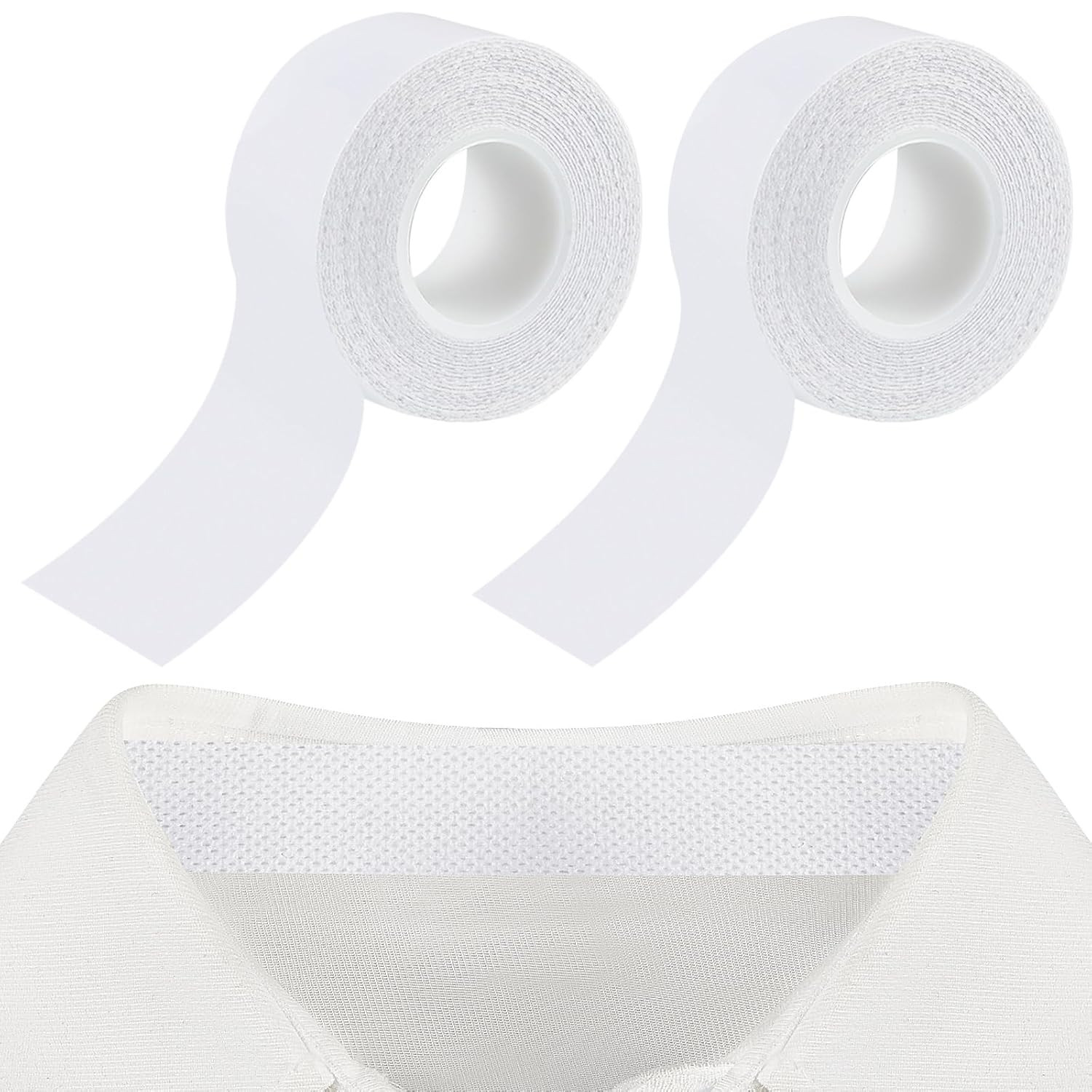 Collar Protectors Sweat Pads for Men Women Shirts, Self Adhesive Disposable Shir