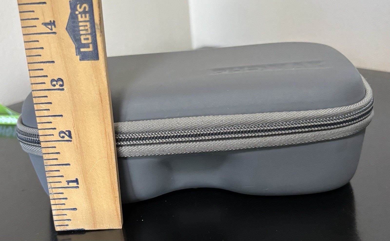 Phonak Zipper Hearing Aid Storage Travel Case Gray Soft Shell Zipper Case