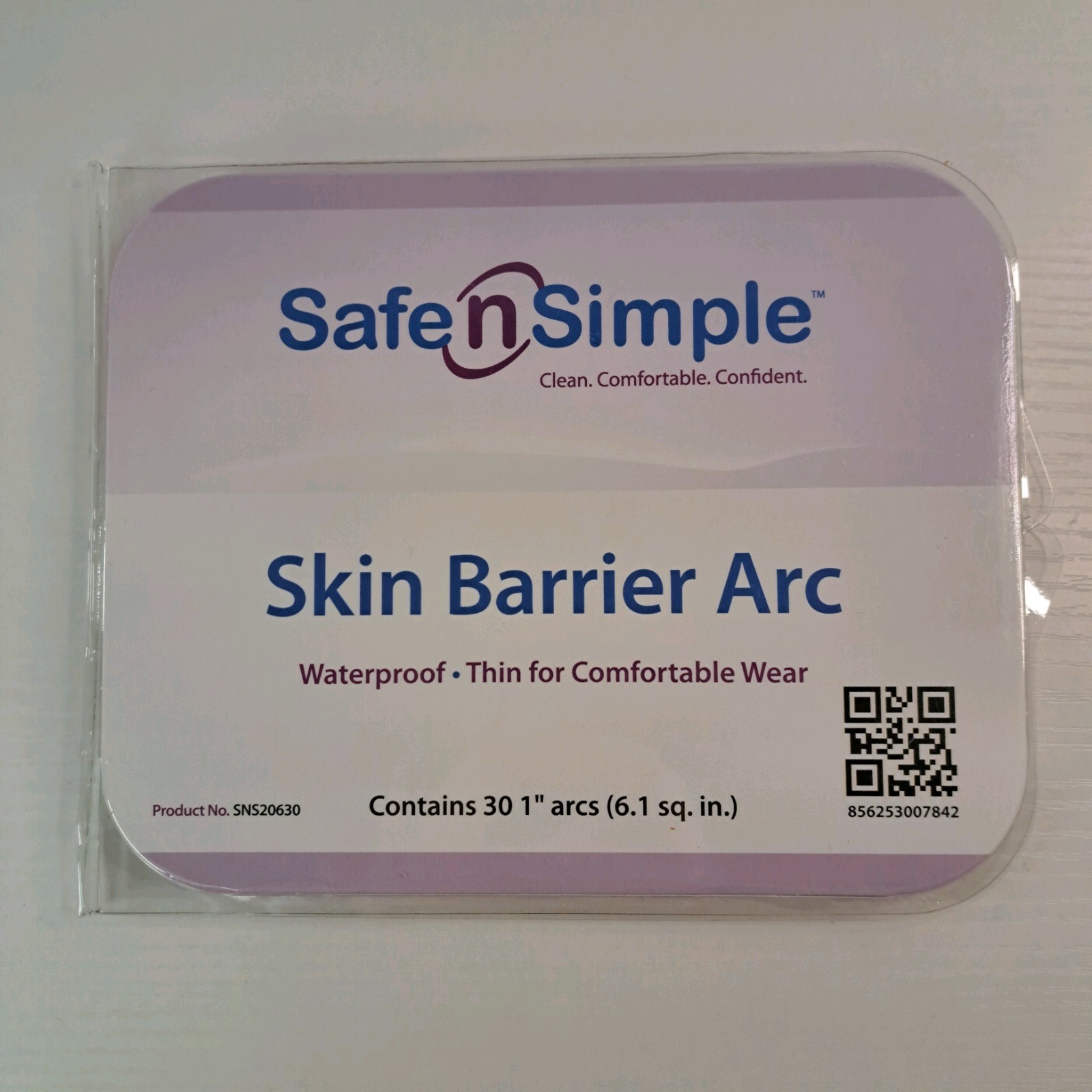 Safe N’ Simple – Skin Barrier Arc – Contains 30 – 1″ Arcs – SNS20630 -Ex04222027