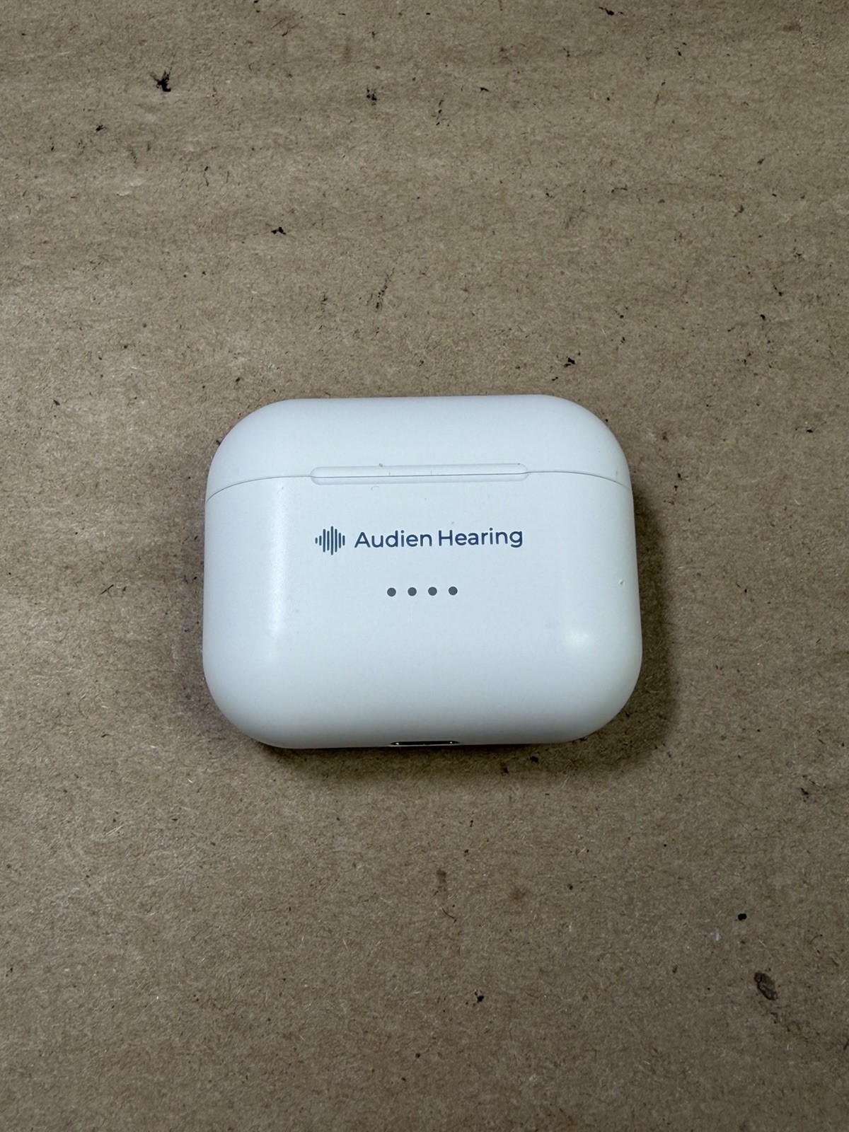 Audien Hearing ATOM PRO 2 Rechargeable OTC CIC Hearing Aid REPLACEMENT CASE ONLY