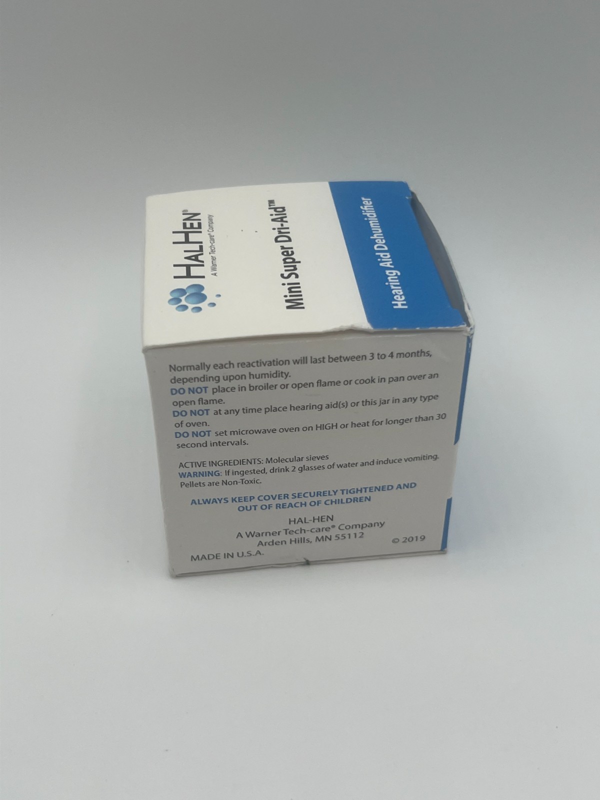 Mini Super Dri Aid Hearing Aid Dehumidifier/Dryer New in Box