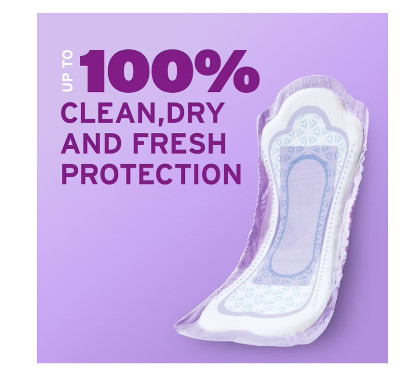 Poise Ultimate Absorbency Incontinence Pads for Women Long 90 Count