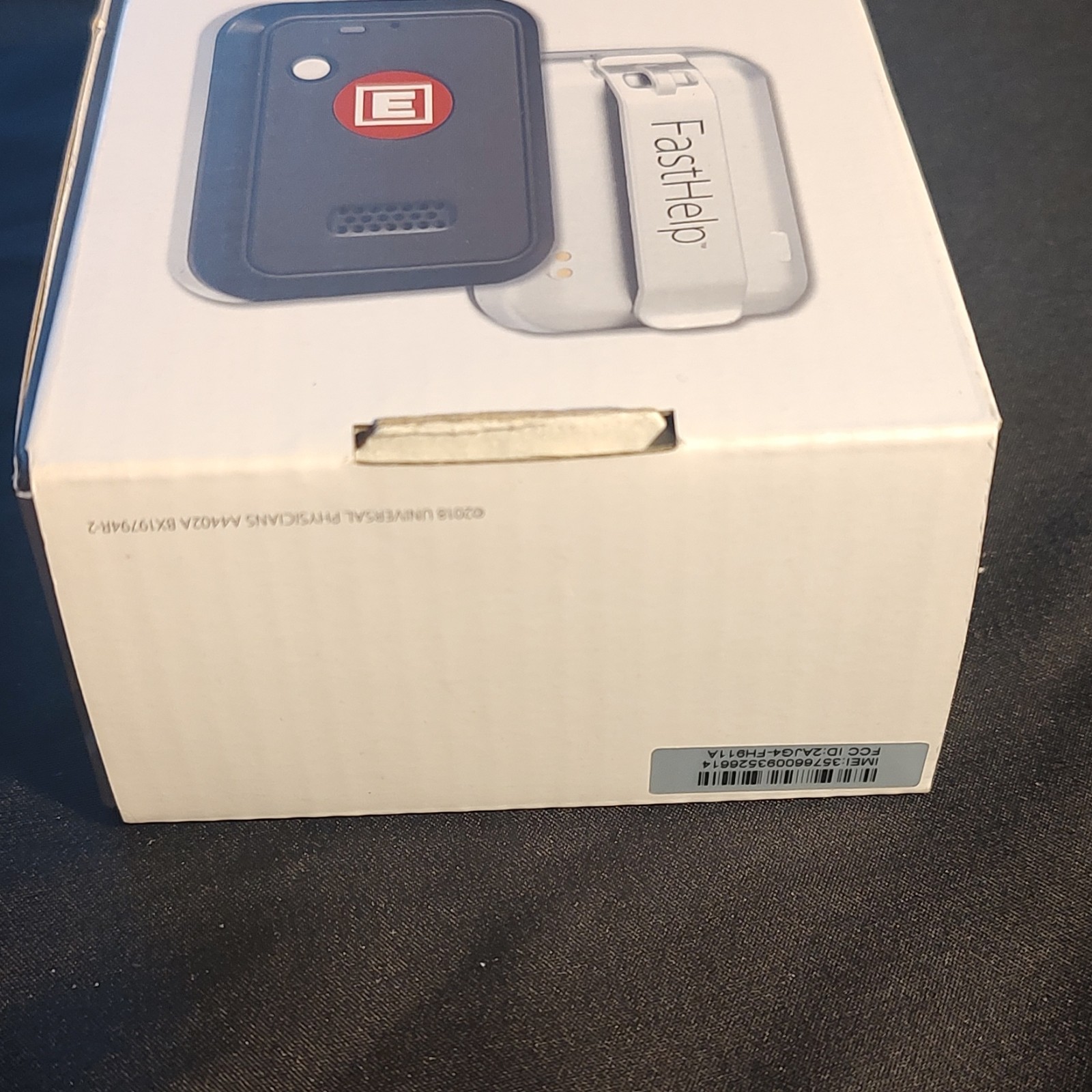 FastHelp Medical Alert Device No Monthly Fee SOS Pendant Open Box Complete
