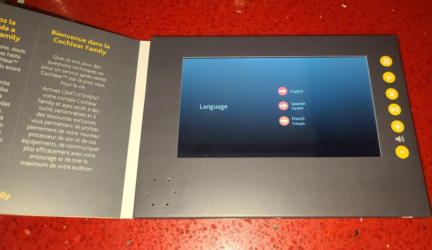 Cochlear CP1000 Nucleus 7 Processor Instruction Manual Tablet for Ipad, Iphone,