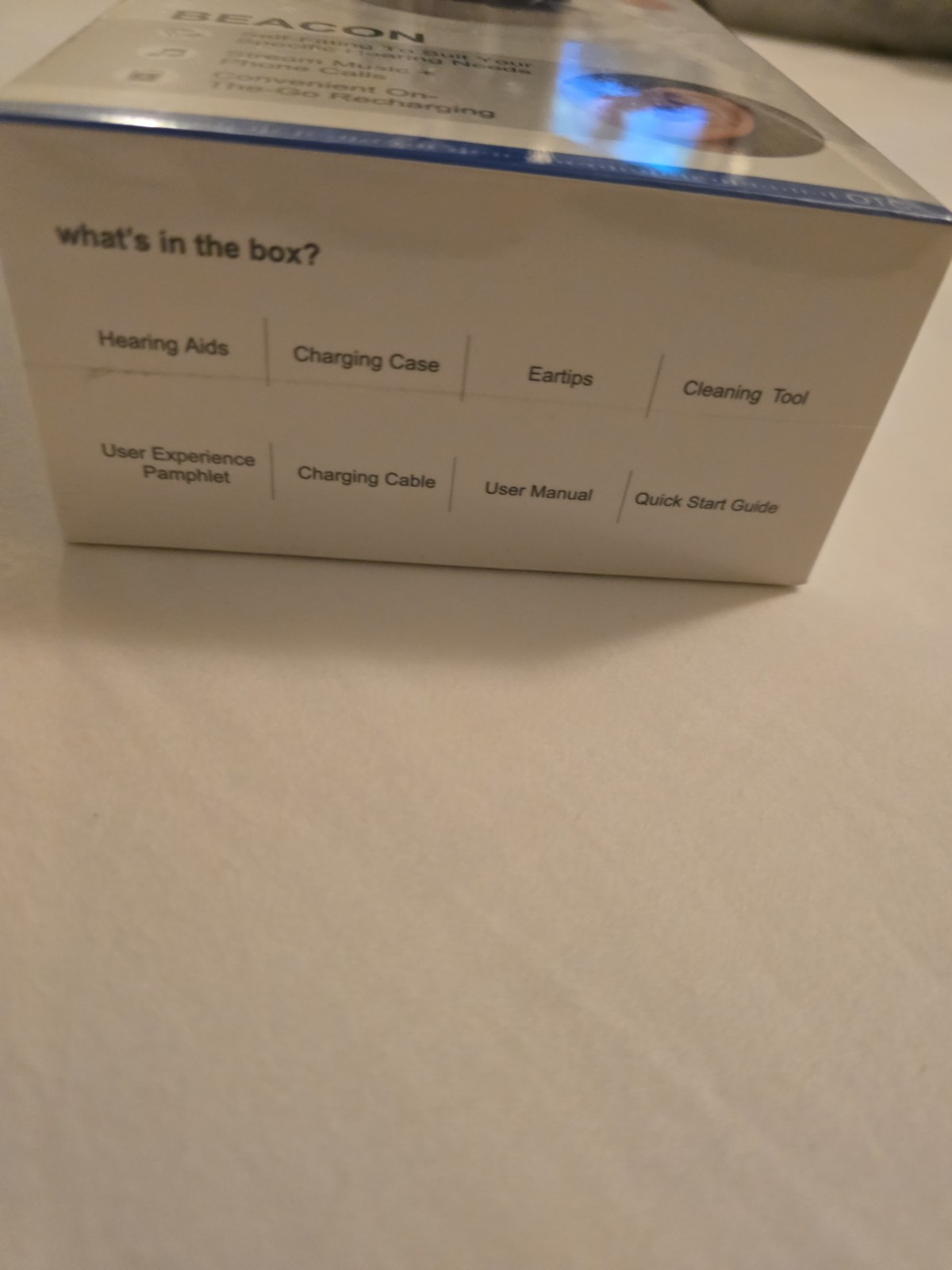 CERETONE BEACON Noise Canceling Bluetooth OTC Hearing Aids BRAND NEW SEALED L@@K