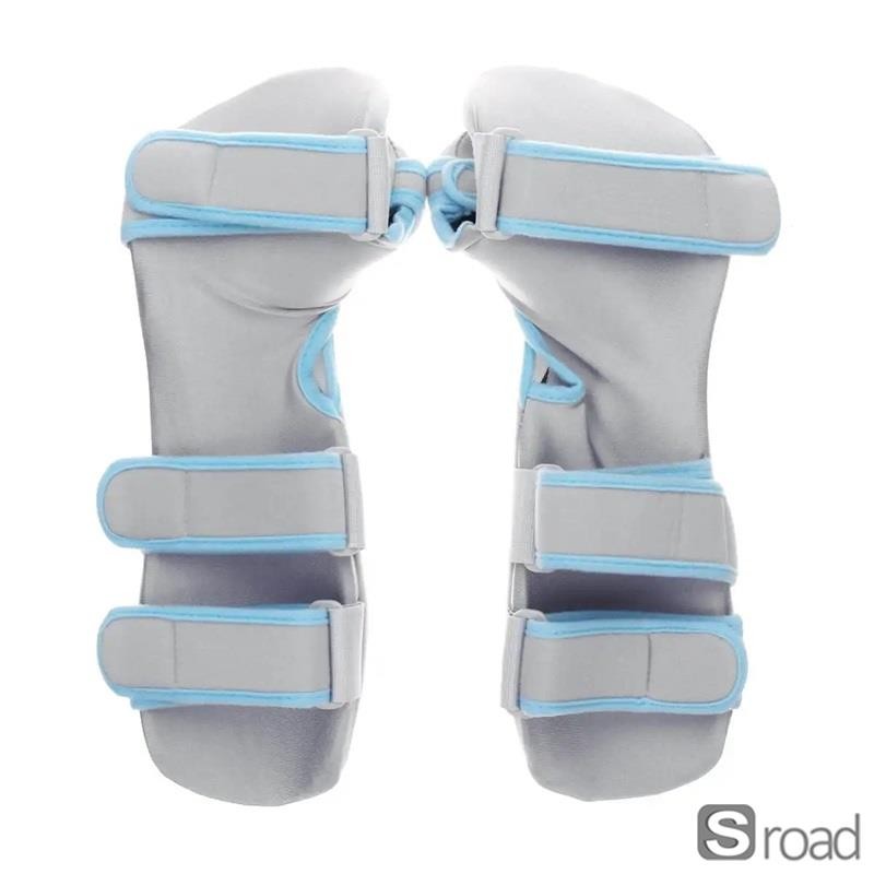 Adjustable Wrist Brace Support Splint – Left/Right Hand, Breathable, Gray/Blue