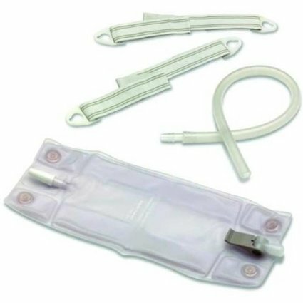 Urinary Leg Bag Combination Pack, Medium 18 oz. BX/30 #9348 ”” 4 PACK