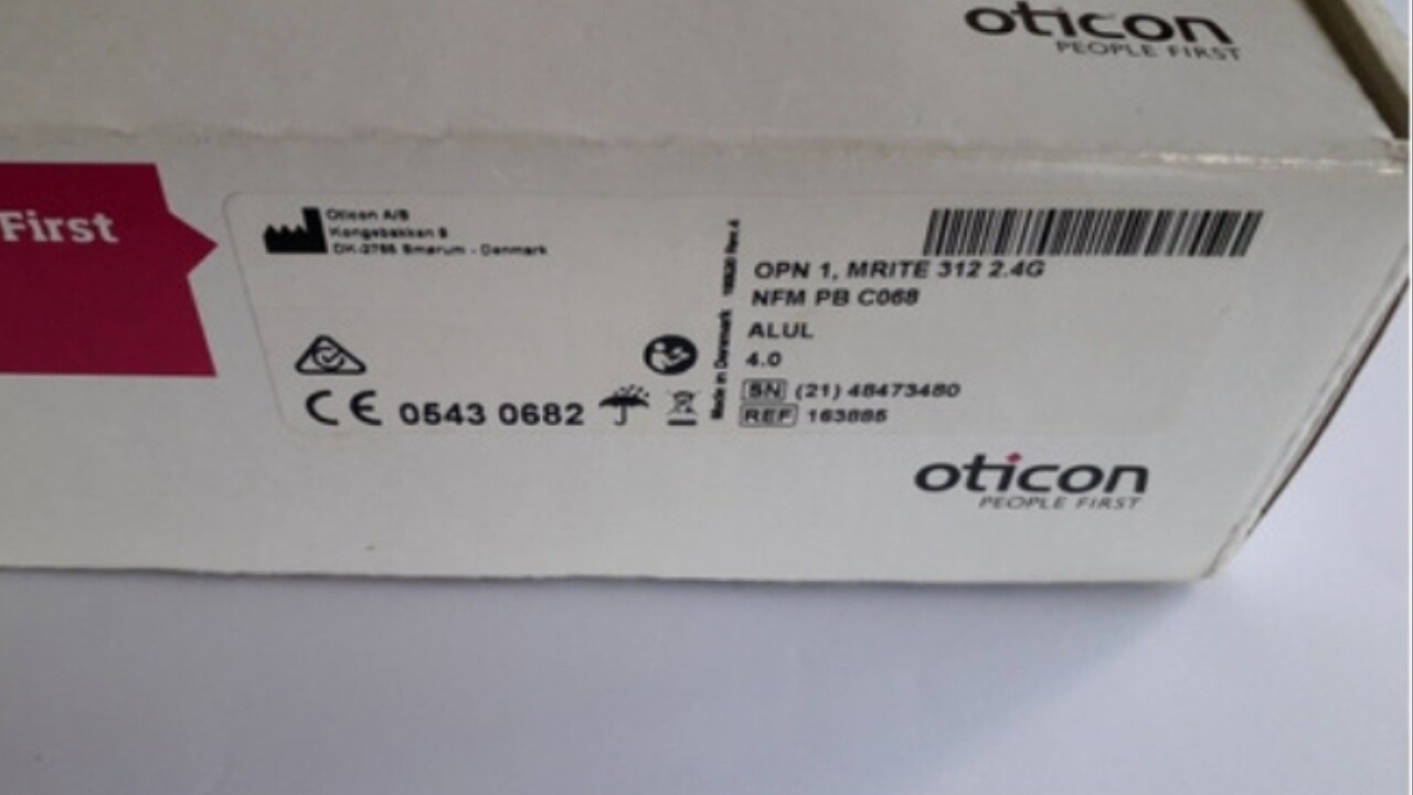 Oticon people first hearing aid, Pre-Owned