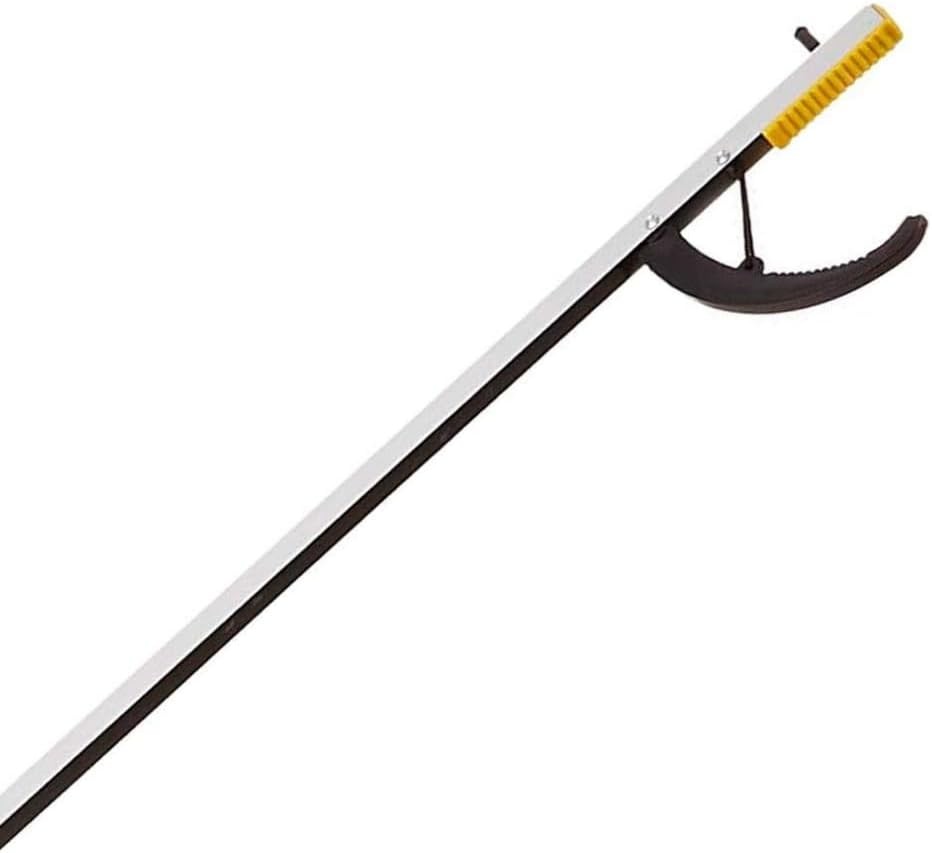 Magnetic Pick Up Hand Stick Trash Hook Arm Tool 32″ Object Grabber Reacher Grip