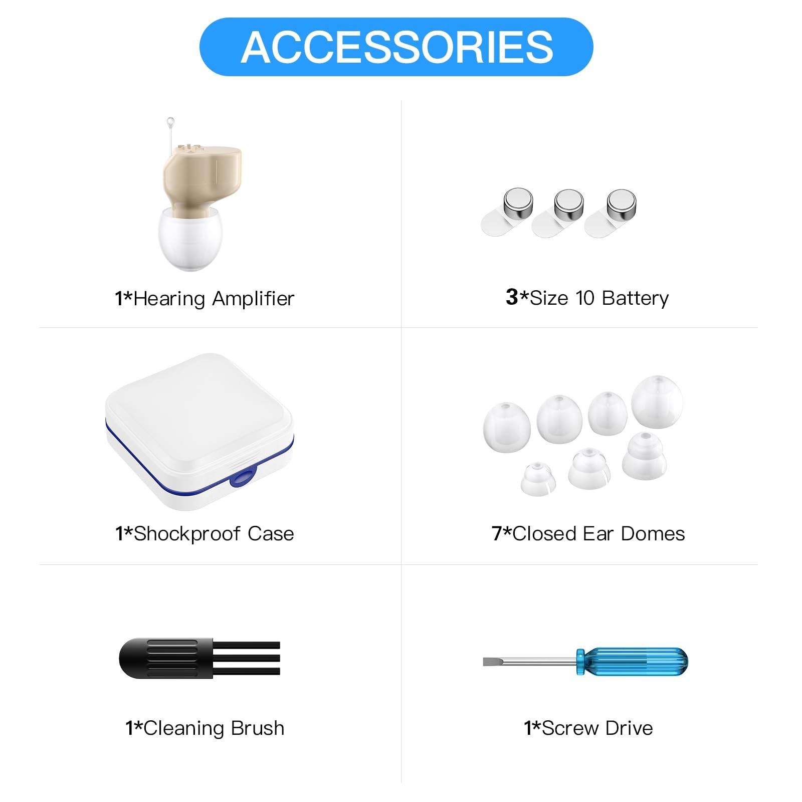 Mini Sound Amplifier, Ear Sound Enhancer, Noise Reduction, Enhanced Speech, F…