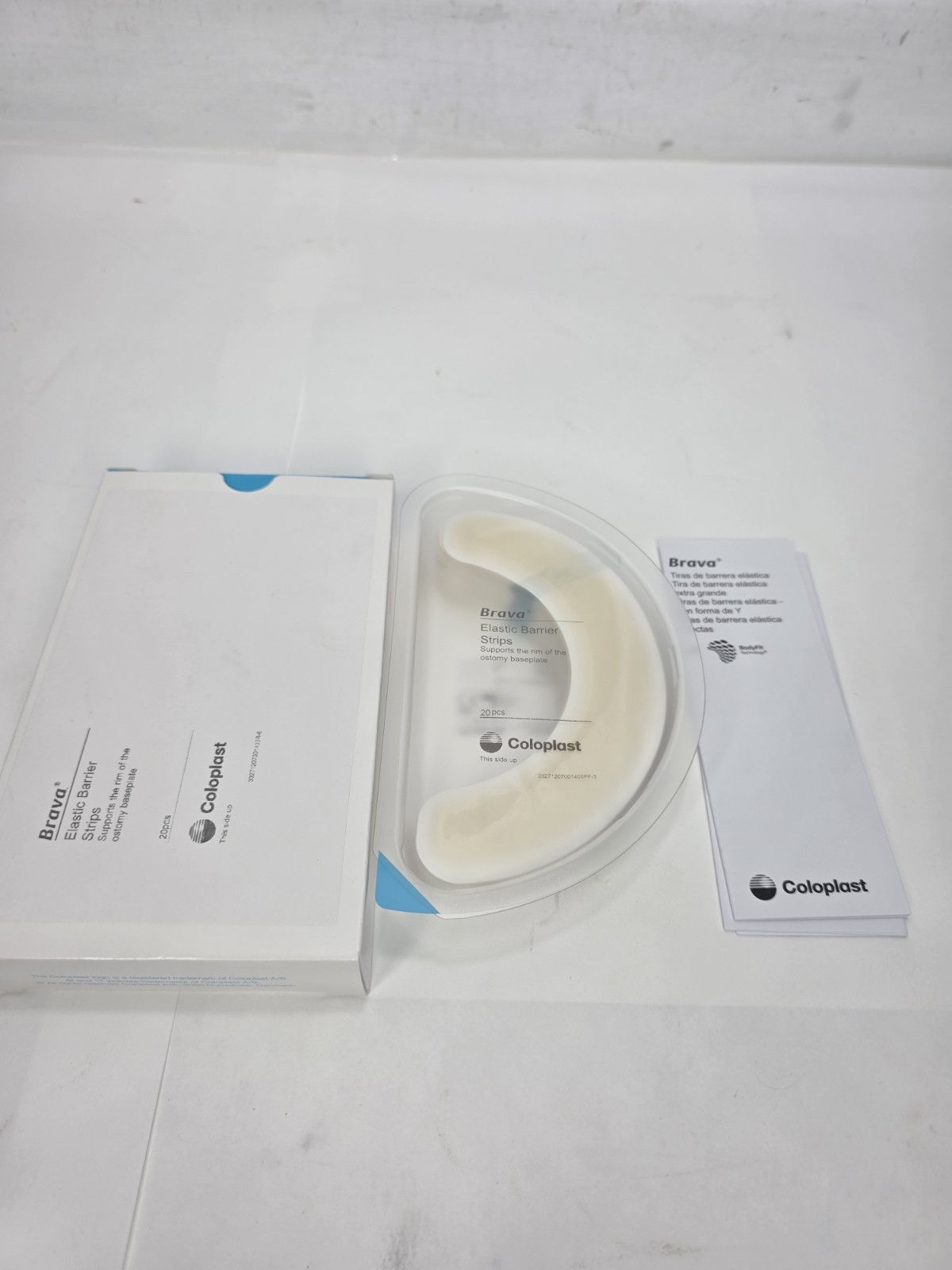 Coloplast Brava 120700 Elastic Barrier Strips – 20 Pieces Beige EXP 2027