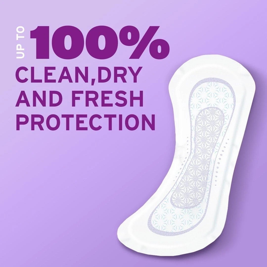 Daily Liners, Incontinence Panty Liners, 2 Drop Very Light Absorbency, Regula…