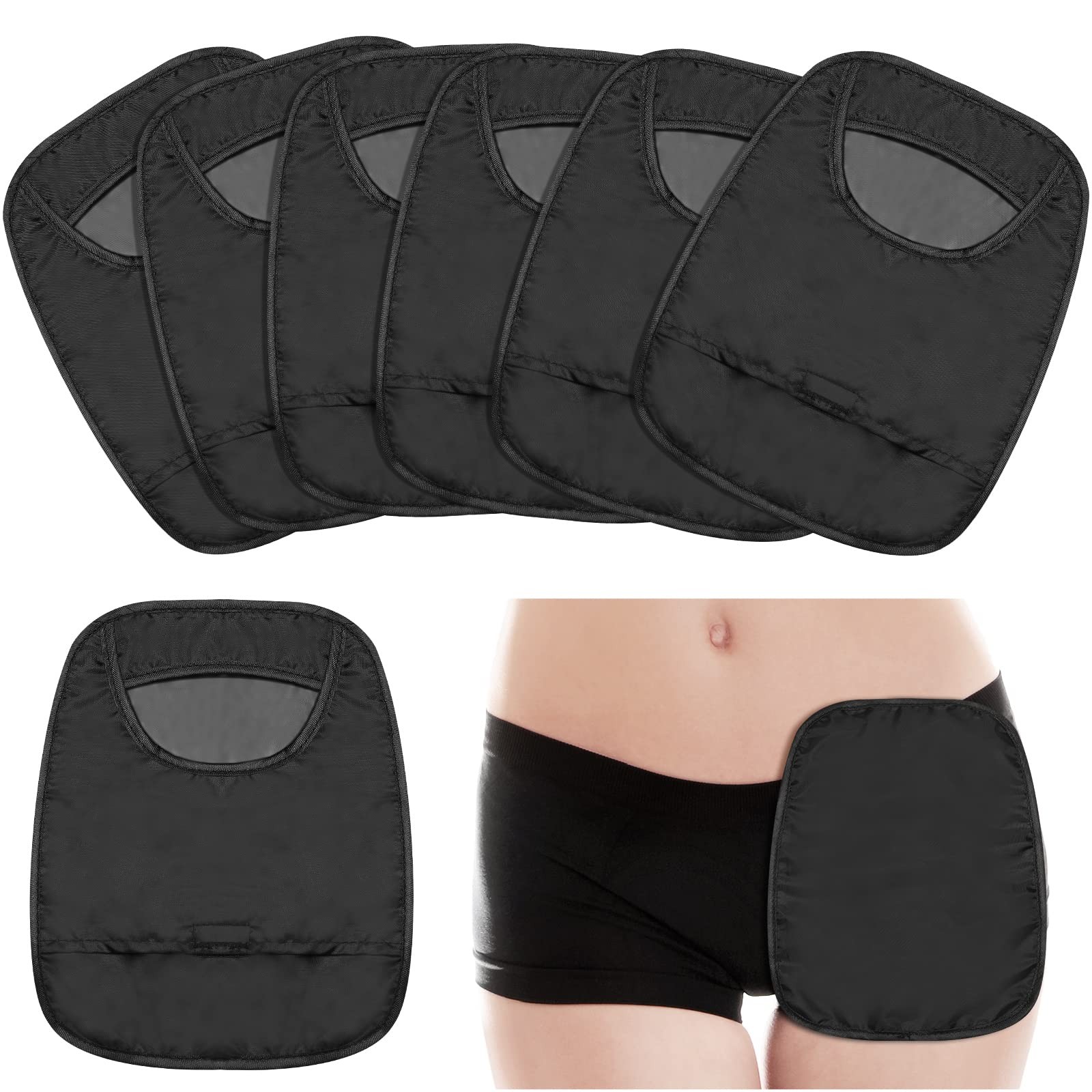 6 Pcs Ostomy Bag Covers Waterproof Ostomy Shower Cover Stretchy Lightweight Colo