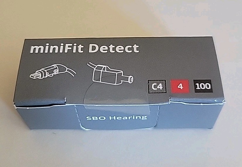 Oticon * Minifit Detect * C4 Receiver * Size 4 * RIGHT * 100 db * INTENT * BNIB